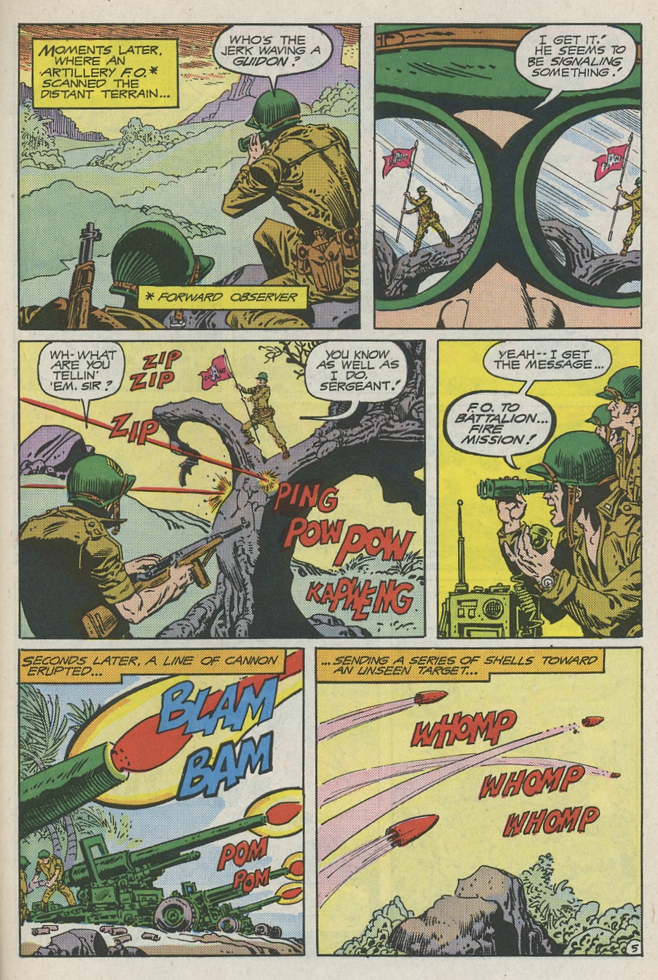 Read online G.I. Combat (1952) comic -  Issue #288 - 30