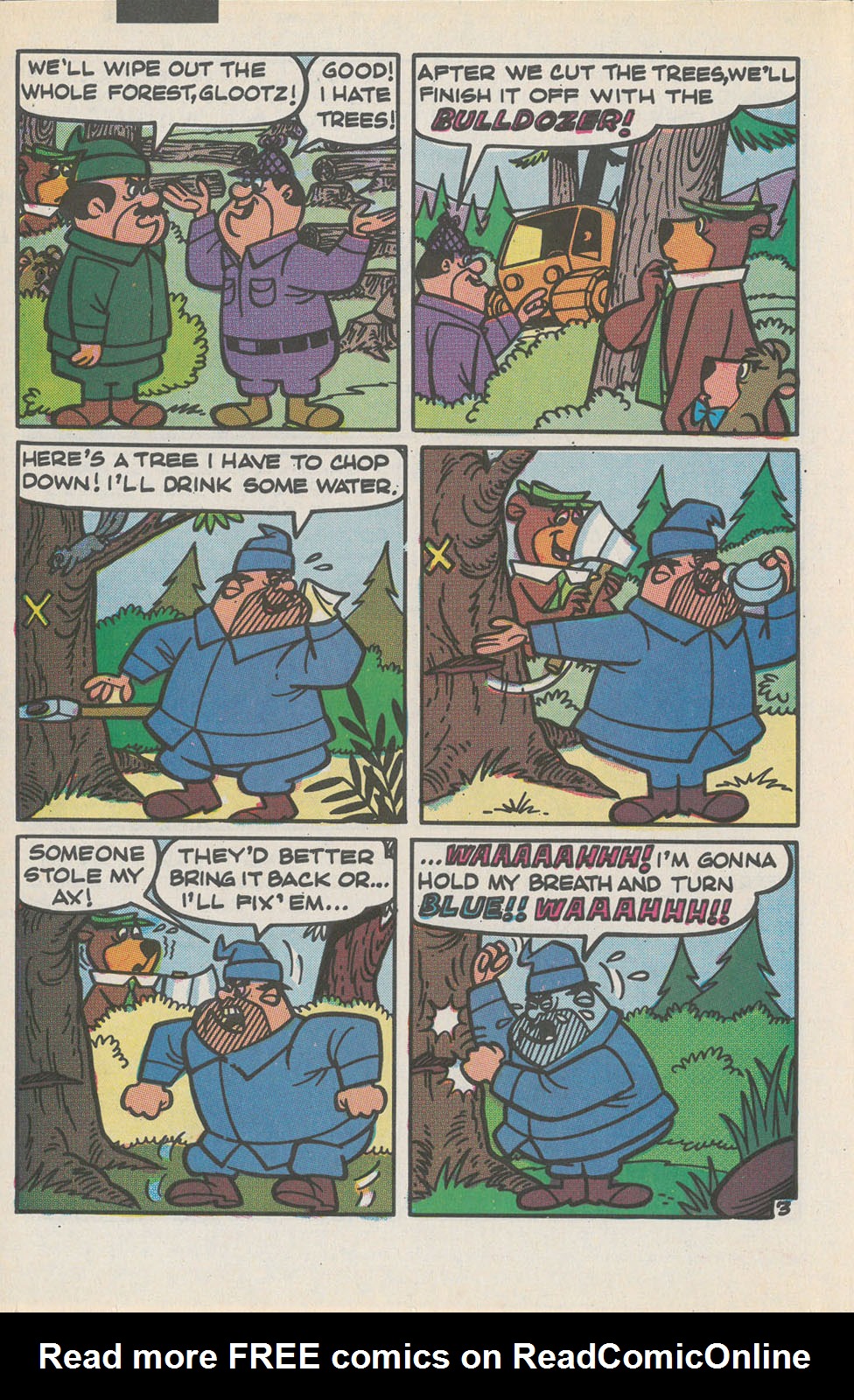 Read online Yogi Bear (1992) comic -  Issue #5 - 29