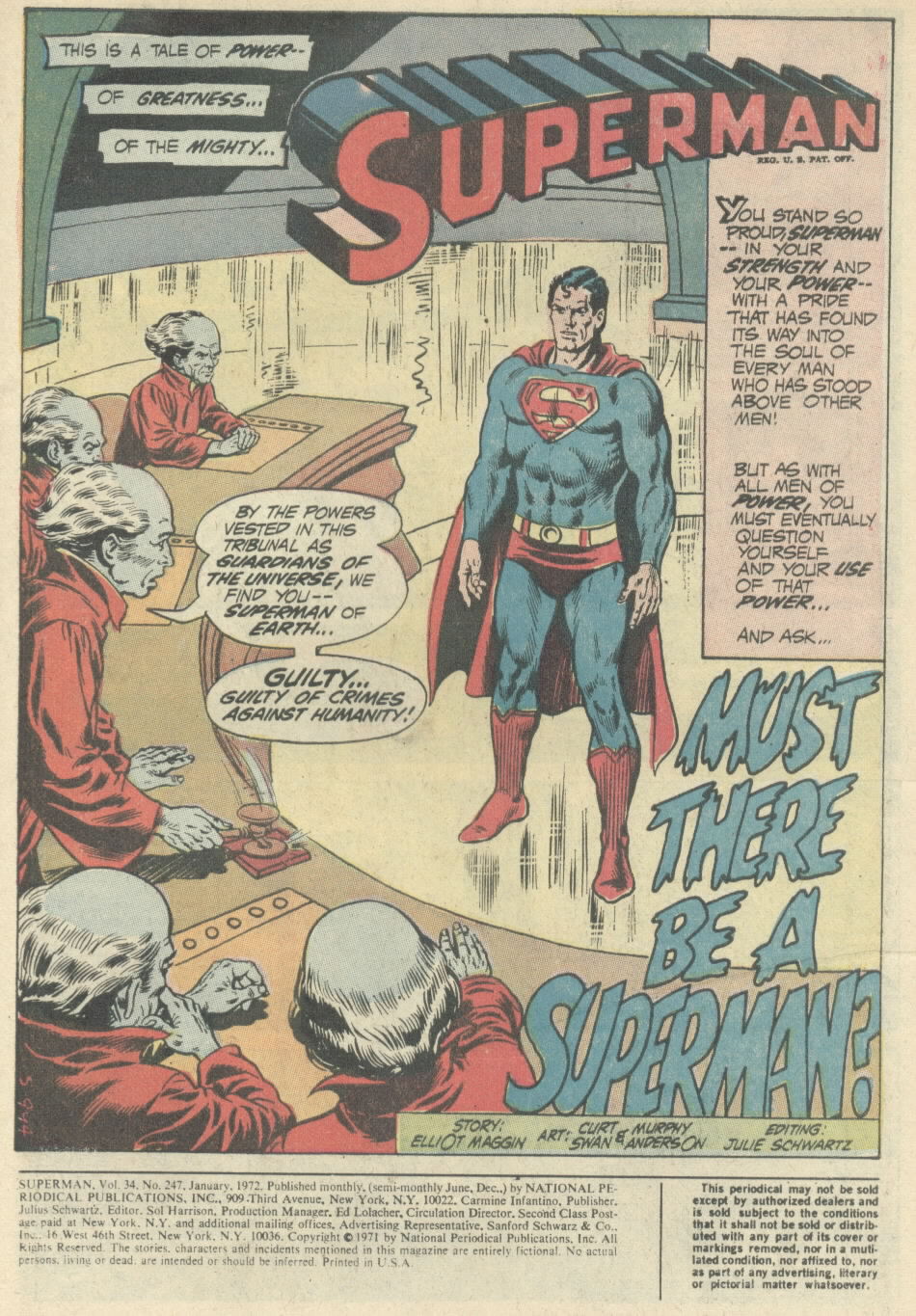 Read online Superman (1939) comic -  Issue #247 - 3