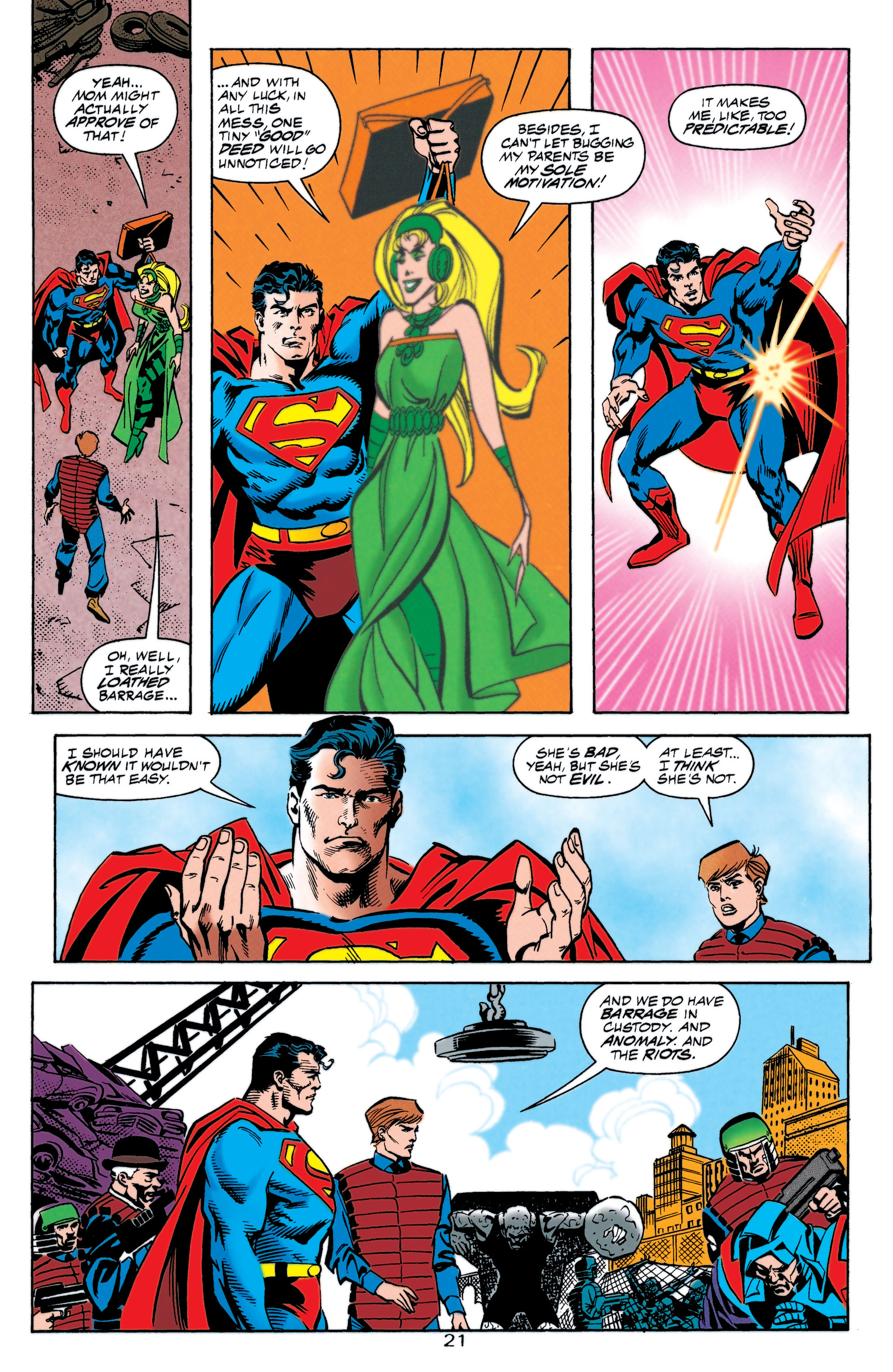 Read online Superman: The Man of Steel (1991) comic -  Issue #65 - 21