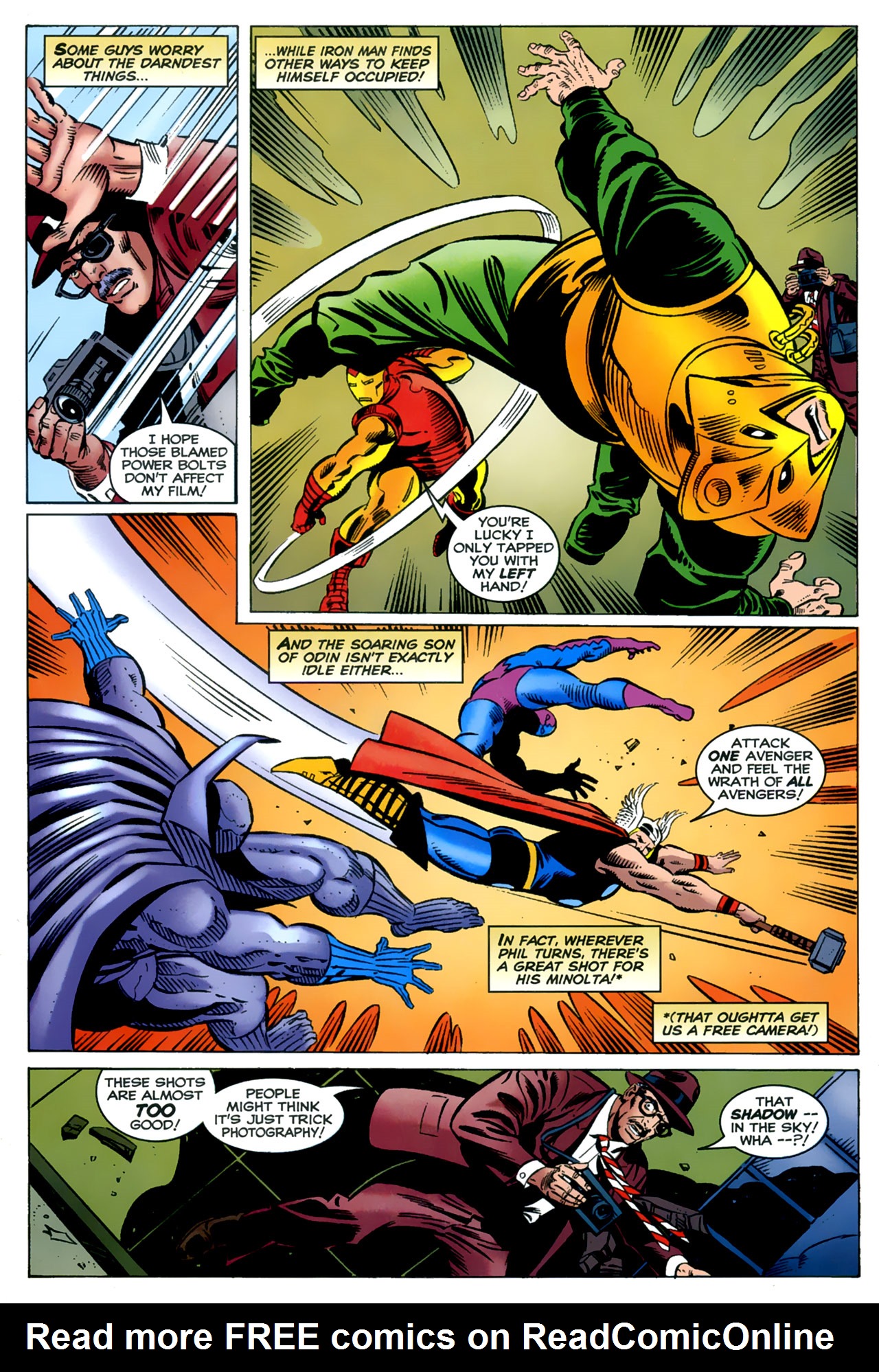 Read online Marvel: Heroes & Legends (1996) comic -  Issue # Full - 9