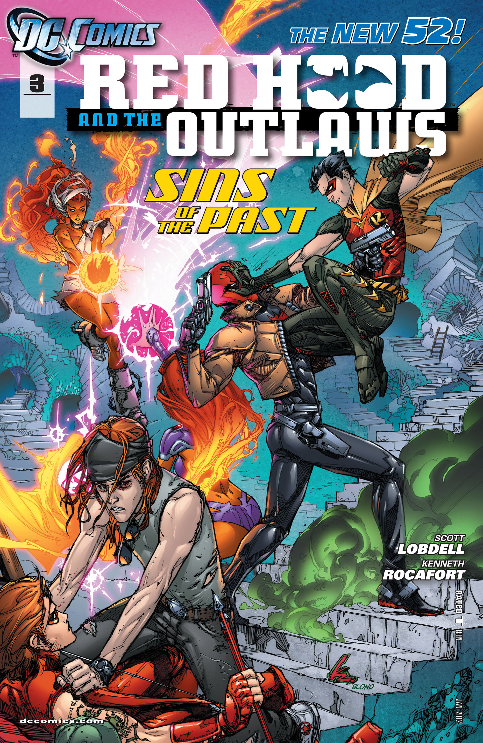 Read online Red Hood And The Outlaws (2011) comic -  Issue #3 - 1