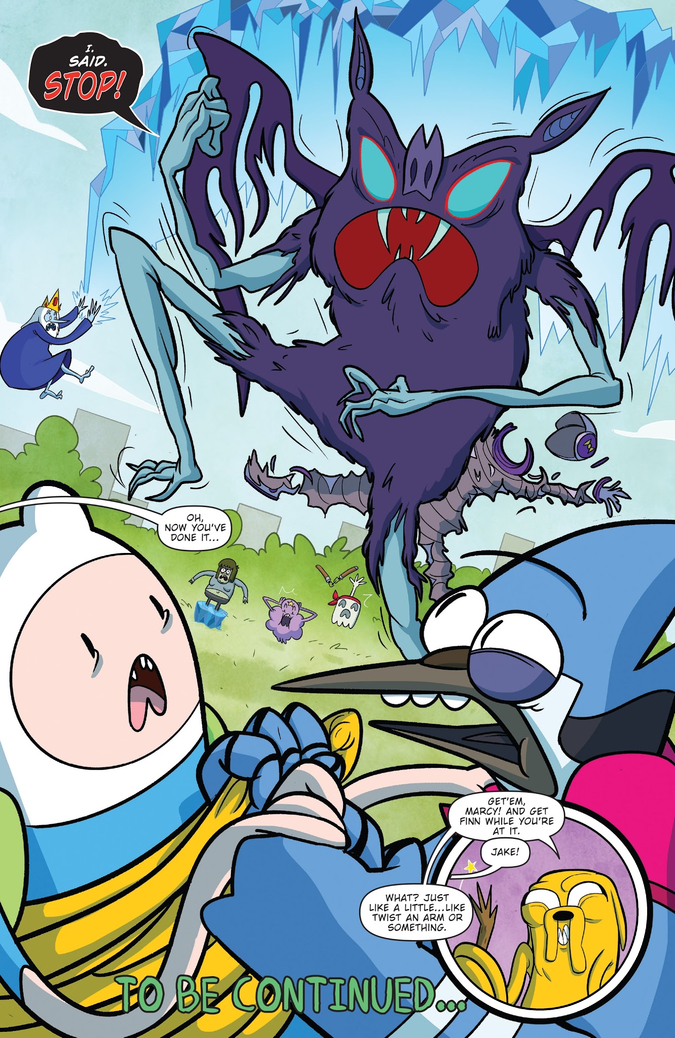 Read online Adventure Time/Regular Show comic -  Issue #1 - 18