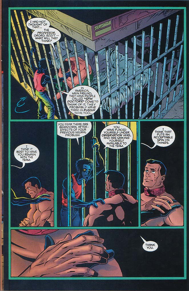 Read online Excalibur (1988) comic -  Issue #92 - 21