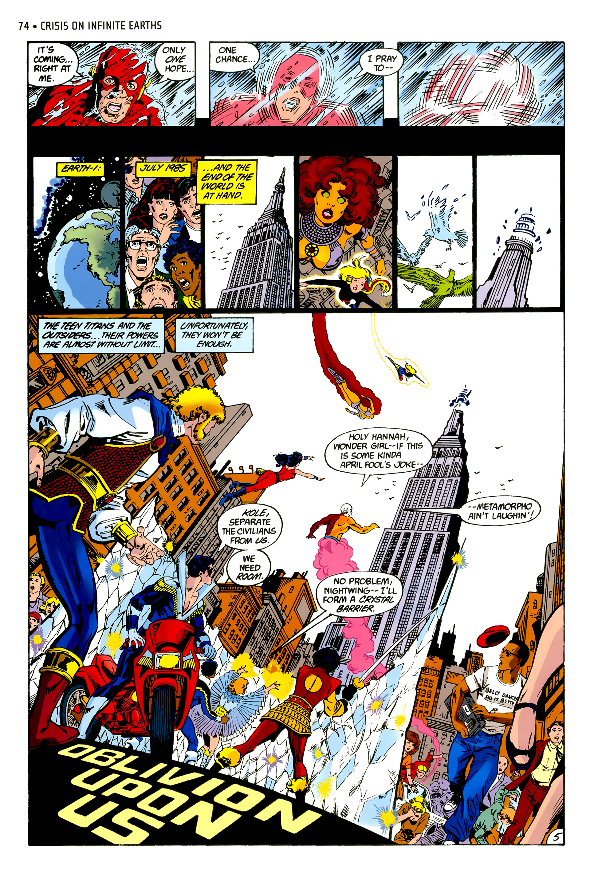 Read online Crisis on Infinite Earths (1985) comic -  Issue # _Absolute Edition 1 (Part 1) - 69