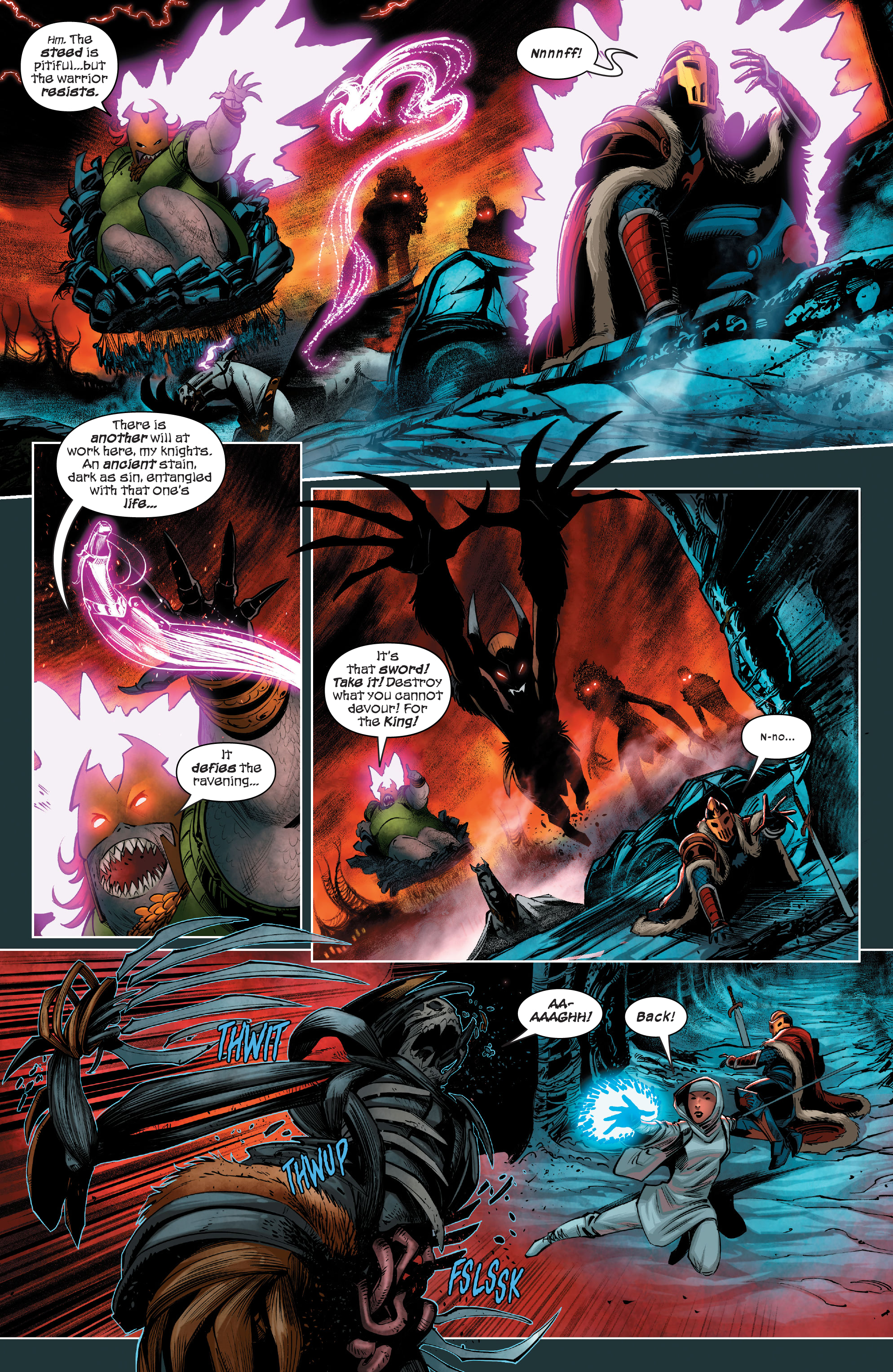 Read online Death of Doctor Strange: One-Shots comic -  Issue # X-Men - Black Knight - 15