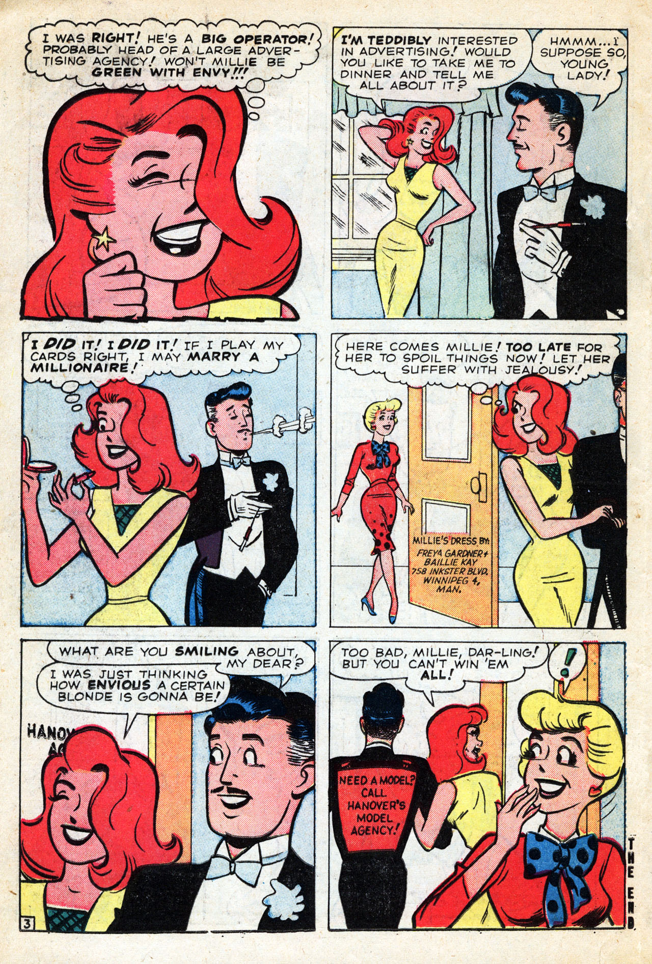 Read online A Date with Millie (1959) comic -  Issue #2 - 18