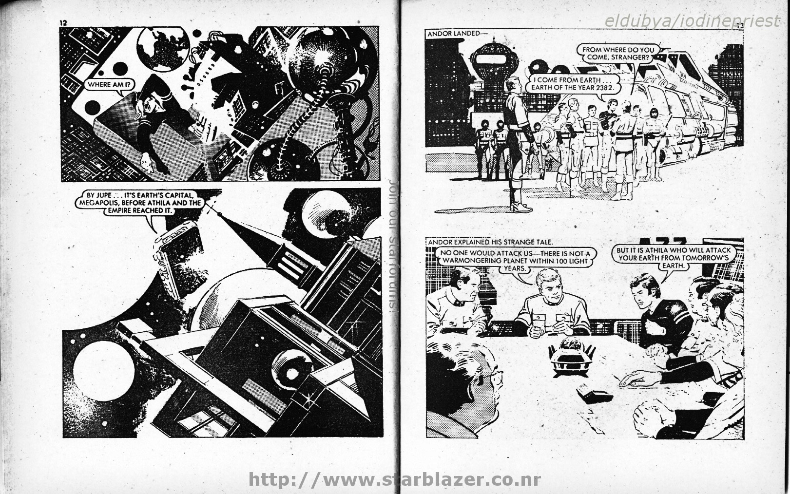 Read online Starblazer comic -  Issue #67 - 8