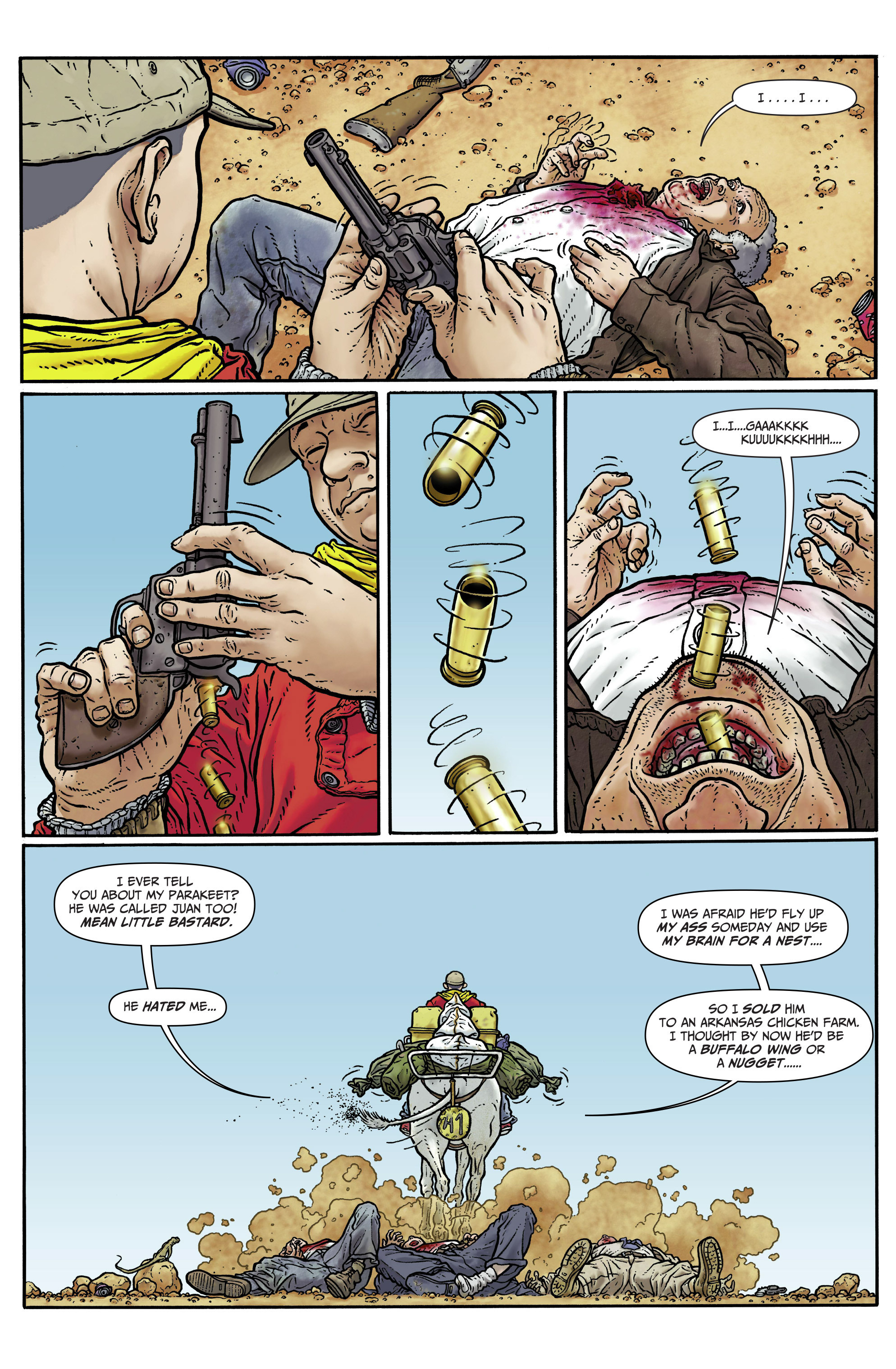 Read online Shaolin Cowboy comic -  Issue #1 - 9