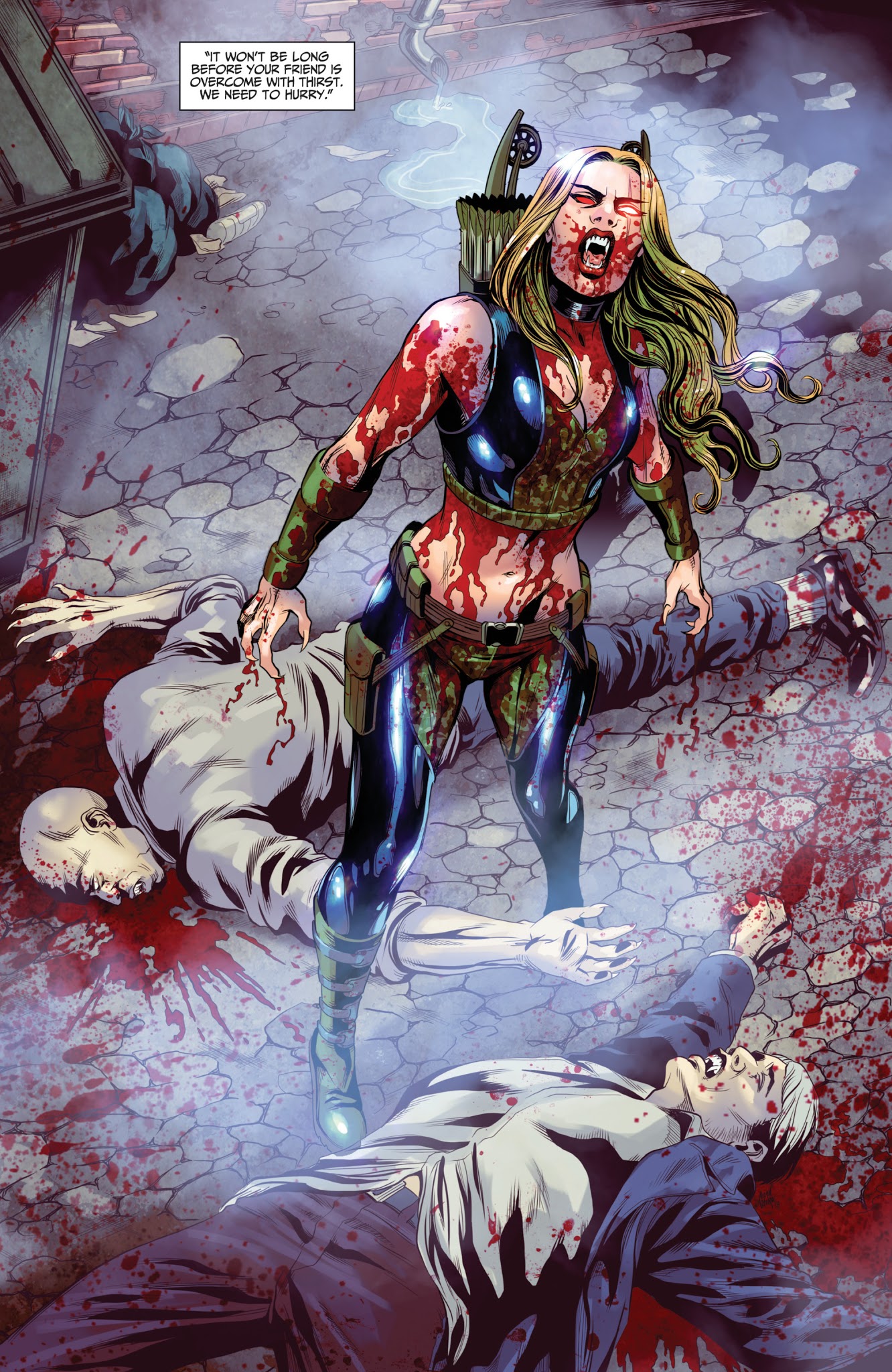 Read online Van Helsing vs. Robyn Hood comic -  Issue #2 - 22
