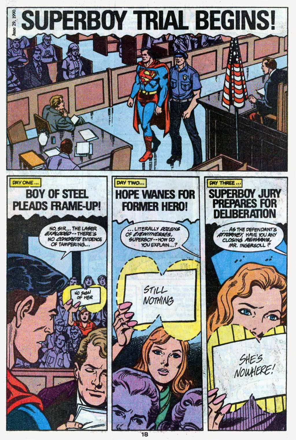 Read online Superboy (1990) comic -  Issue #7 - 19