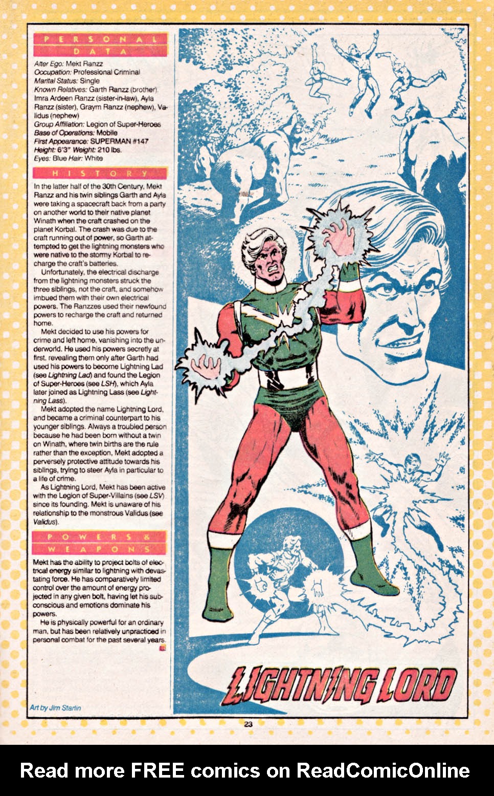 Read online Who's Who: The Definitive Directory of the DC Universe comic -  Issue #13 - 23