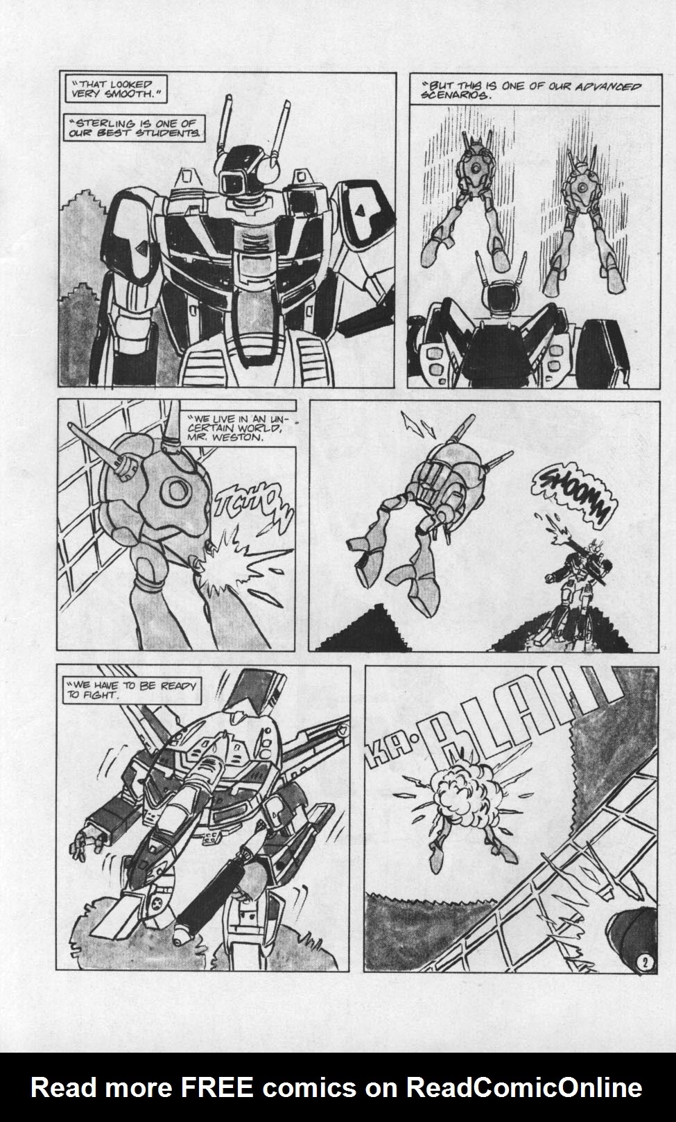 Read online Robotech II: The Sentinels - CyberPirates comic -  Issue #3 - 4
