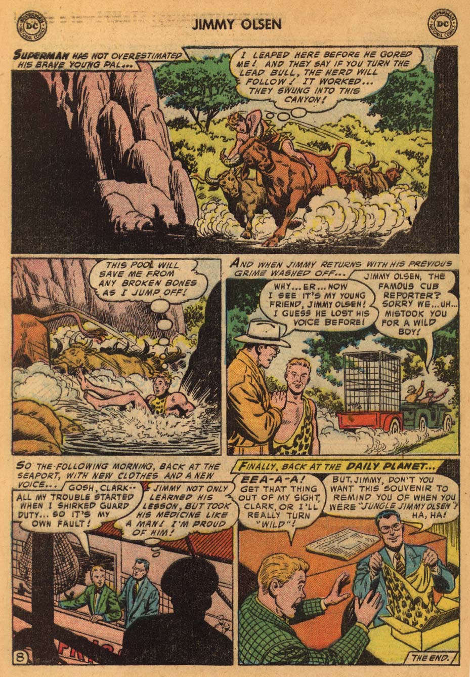Read online Superman's Pal Jimmy Olsen comic -  Issue #10 - 32