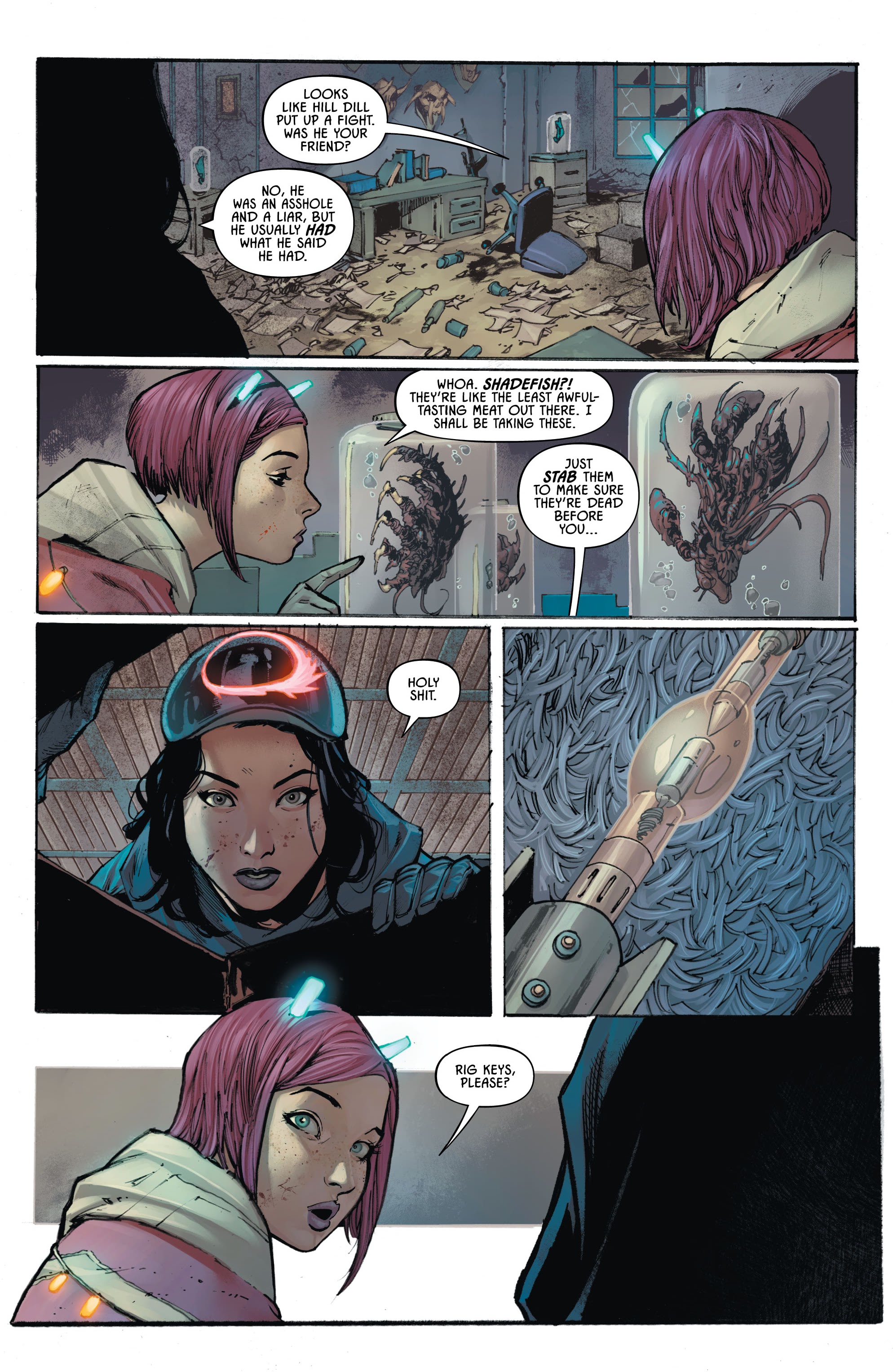 Read online Nocterra comic -  Issue #4 - 11