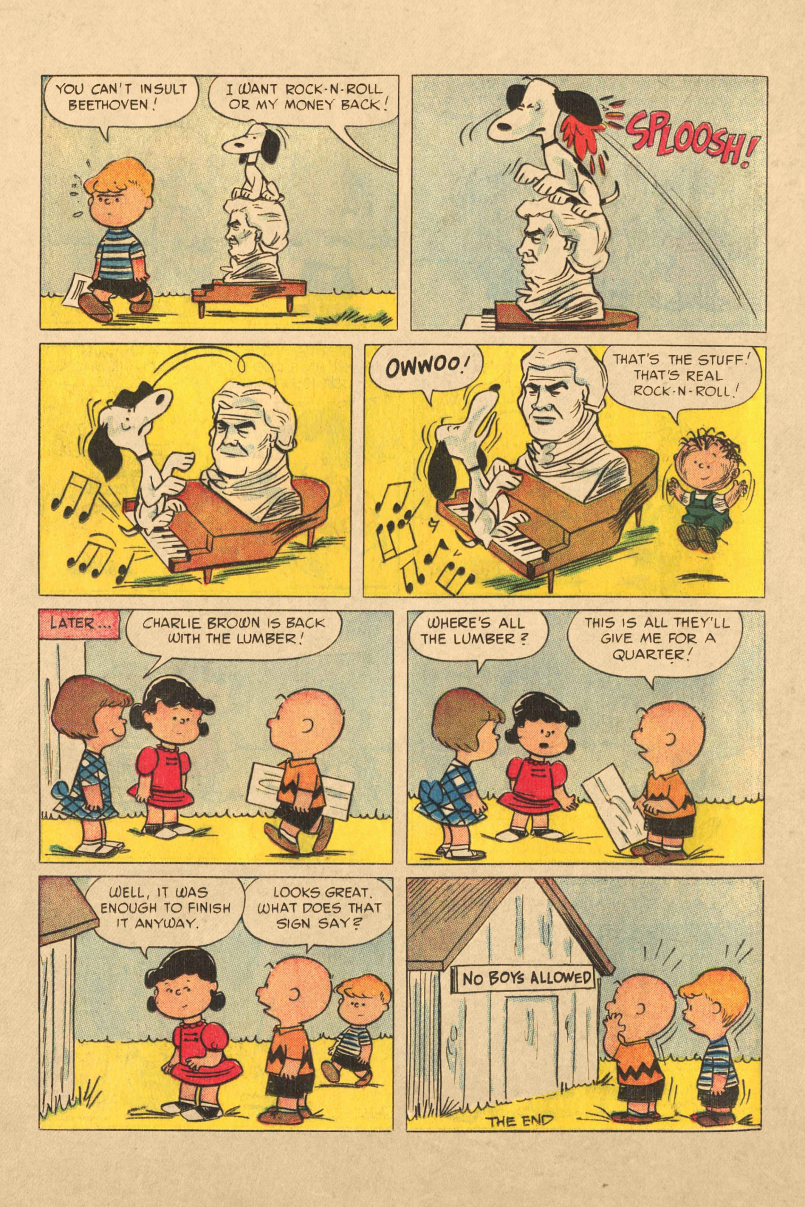 Read online Peanuts Dell Archive comic -  Issue # TPB (Part 1) - 17