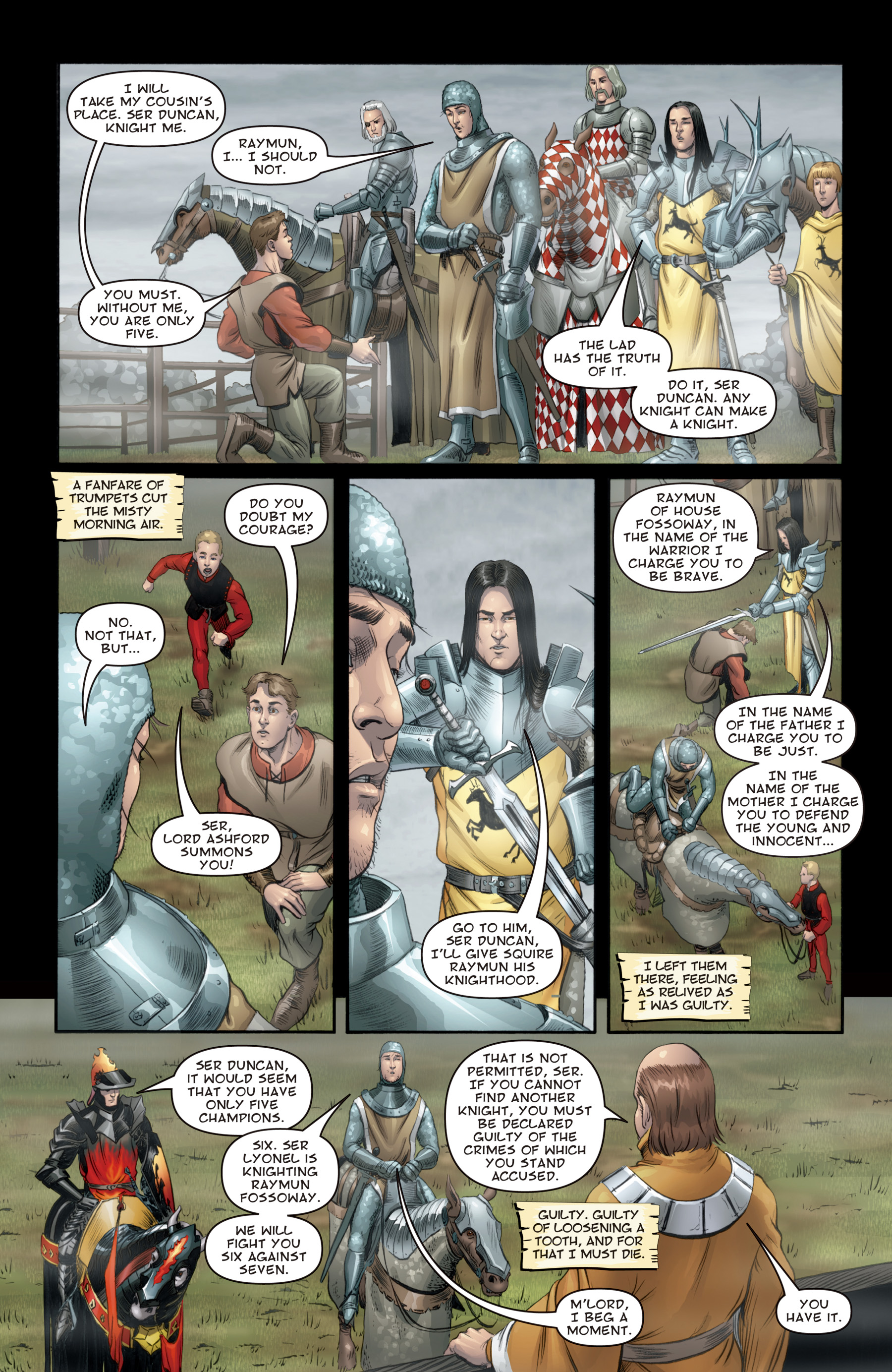 Read online The Hedge Knight: The Graphic Novel comic -  Issue # Full - 119