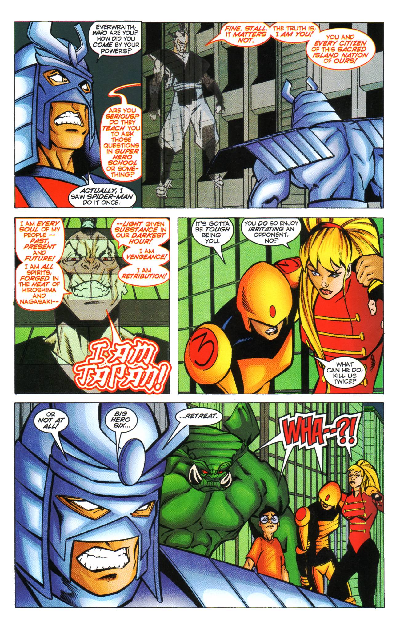 Read online Sunfire & Big Hero Six comic -  Issue #3 - 7