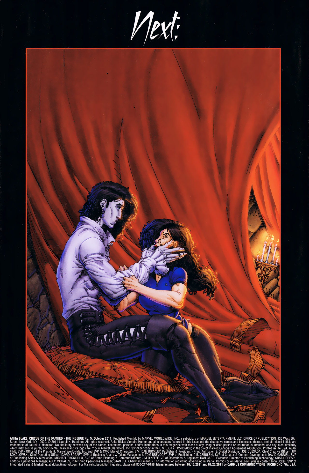 Read online Anita Blake, Vampire Hunter: Circus of the Damned - The Ingenue comic -  Issue #5 - 28