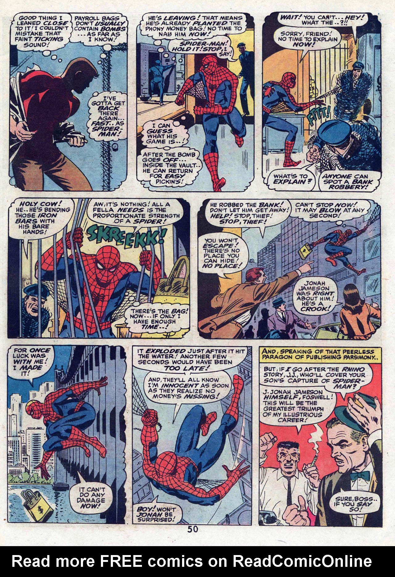 Read online Marvel Treasury Edition comic -  Issue #1 - 50