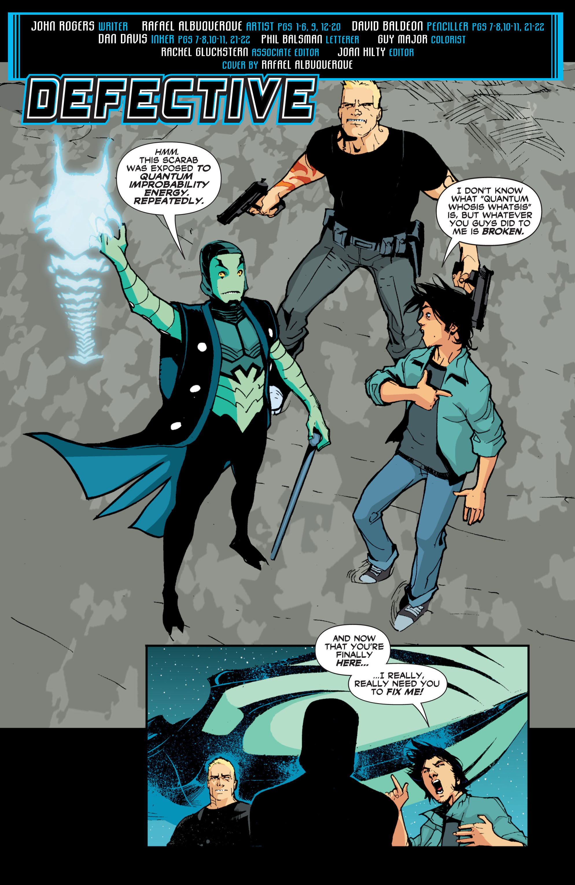 Read online Blue Beetle (2006) comic -  Issue #13 - 3