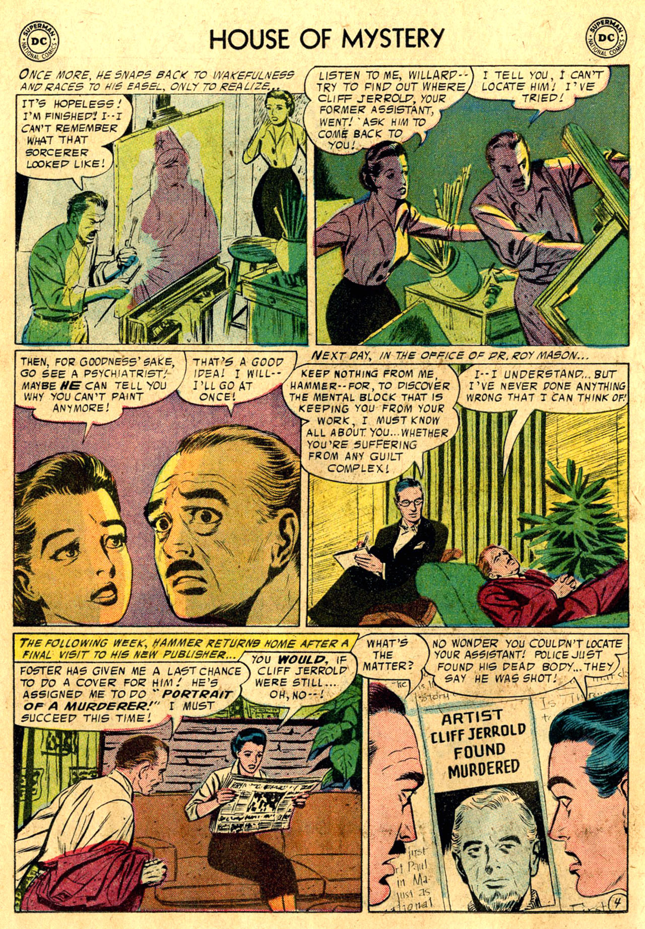 Read online House of Mystery (1951) comic -  Issue #64 - 14