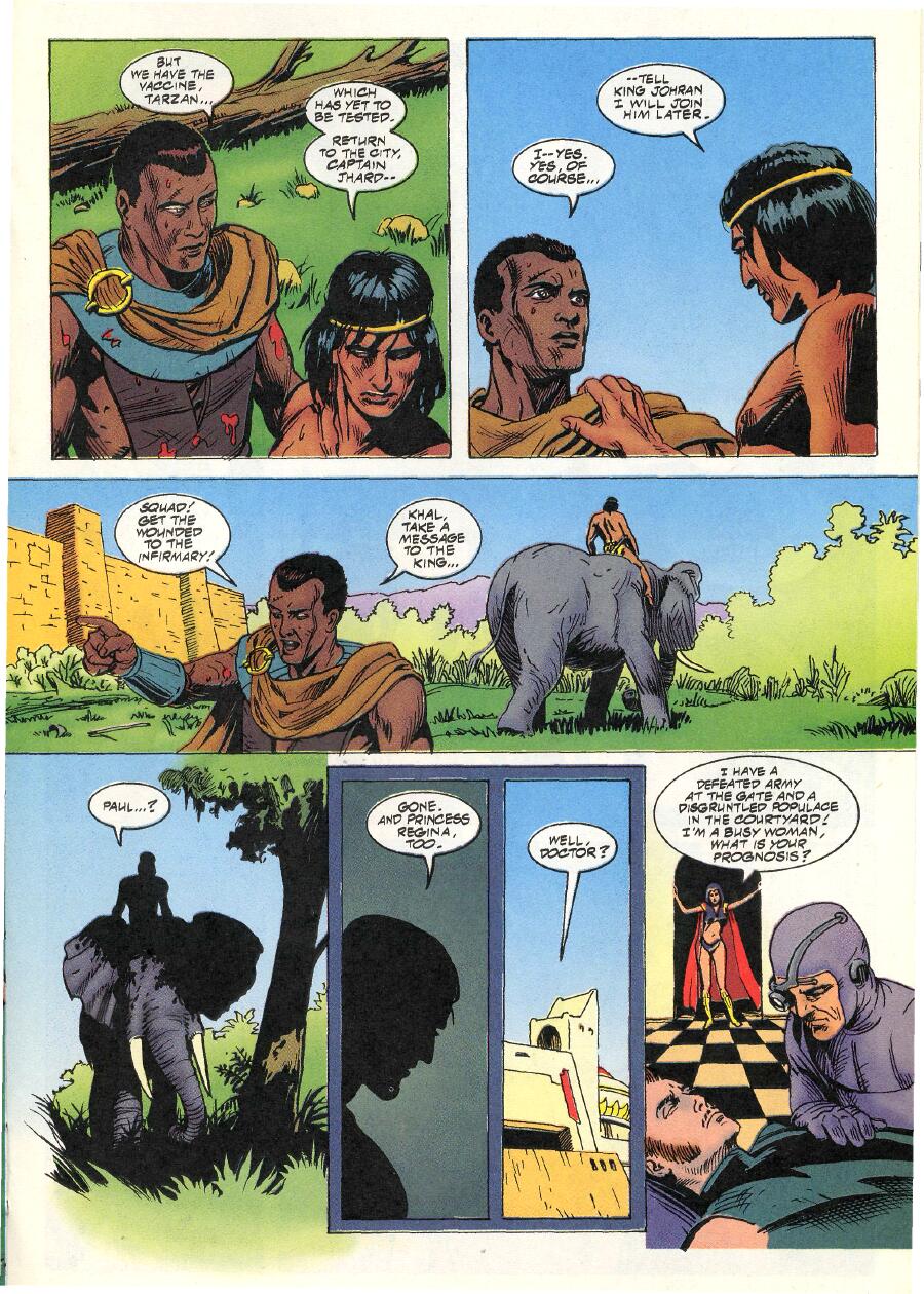 Read online Tarzan (1996) comic -  Issue #5 - 17