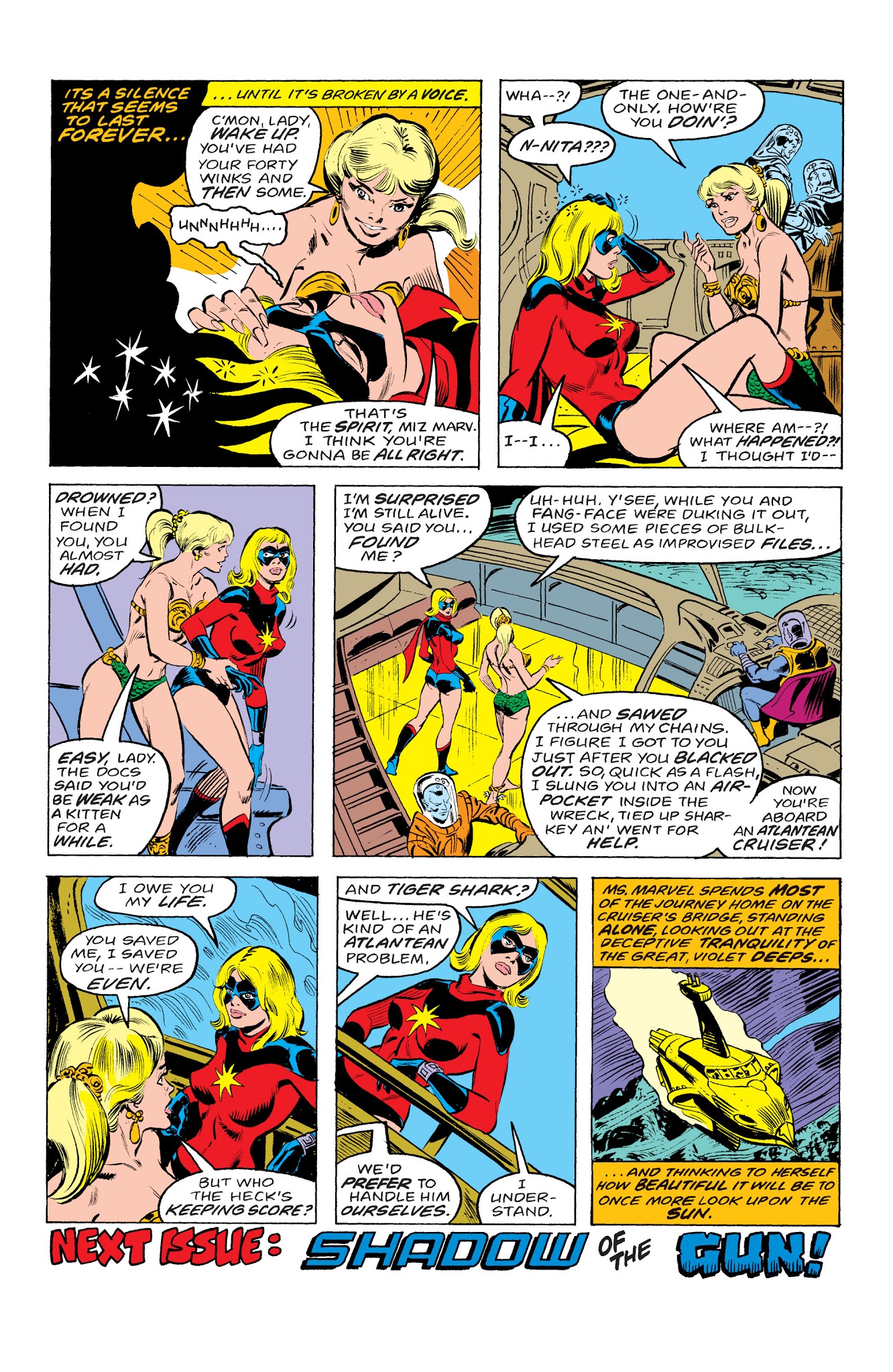 Read online Marvel Masterworks: Ms. Marvel comic -  Issue # TPB 2 - 42