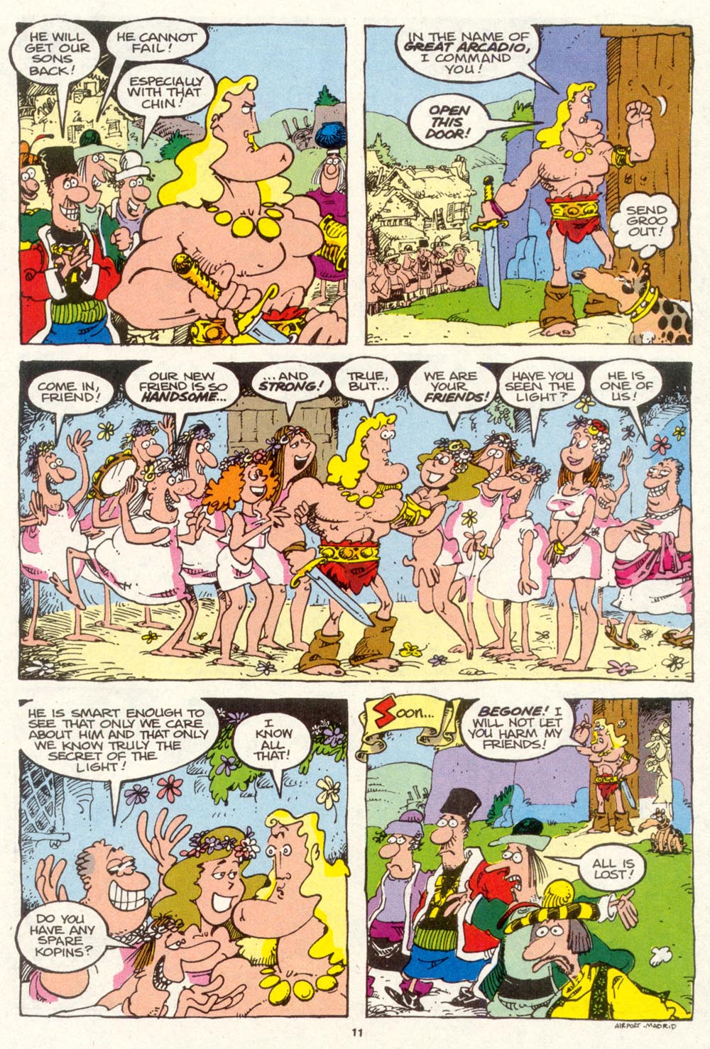 Read online Sergio Aragonés Groo the Wanderer comic -  Issue #89 - 12