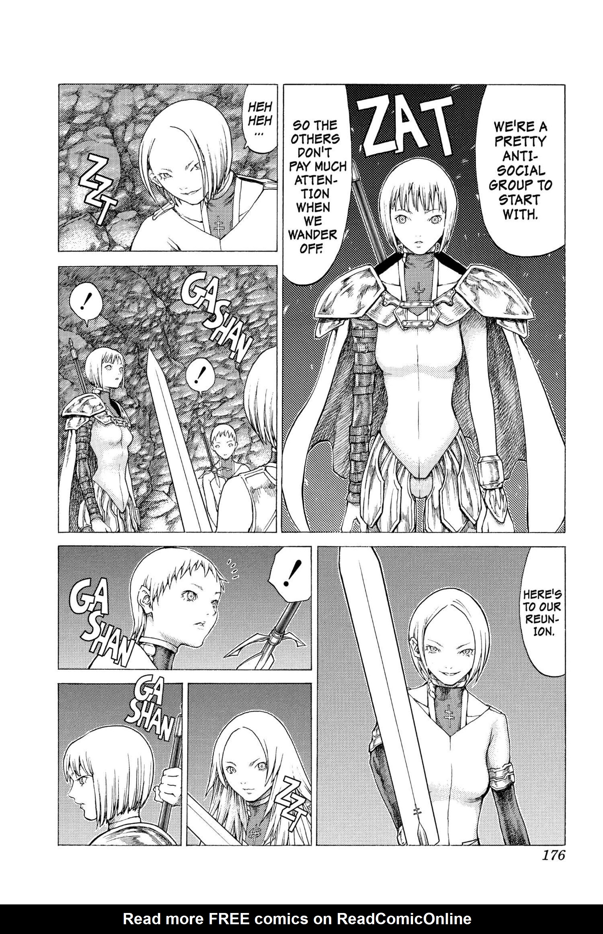 Read online Claymore comic -  Issue #9 - 165
