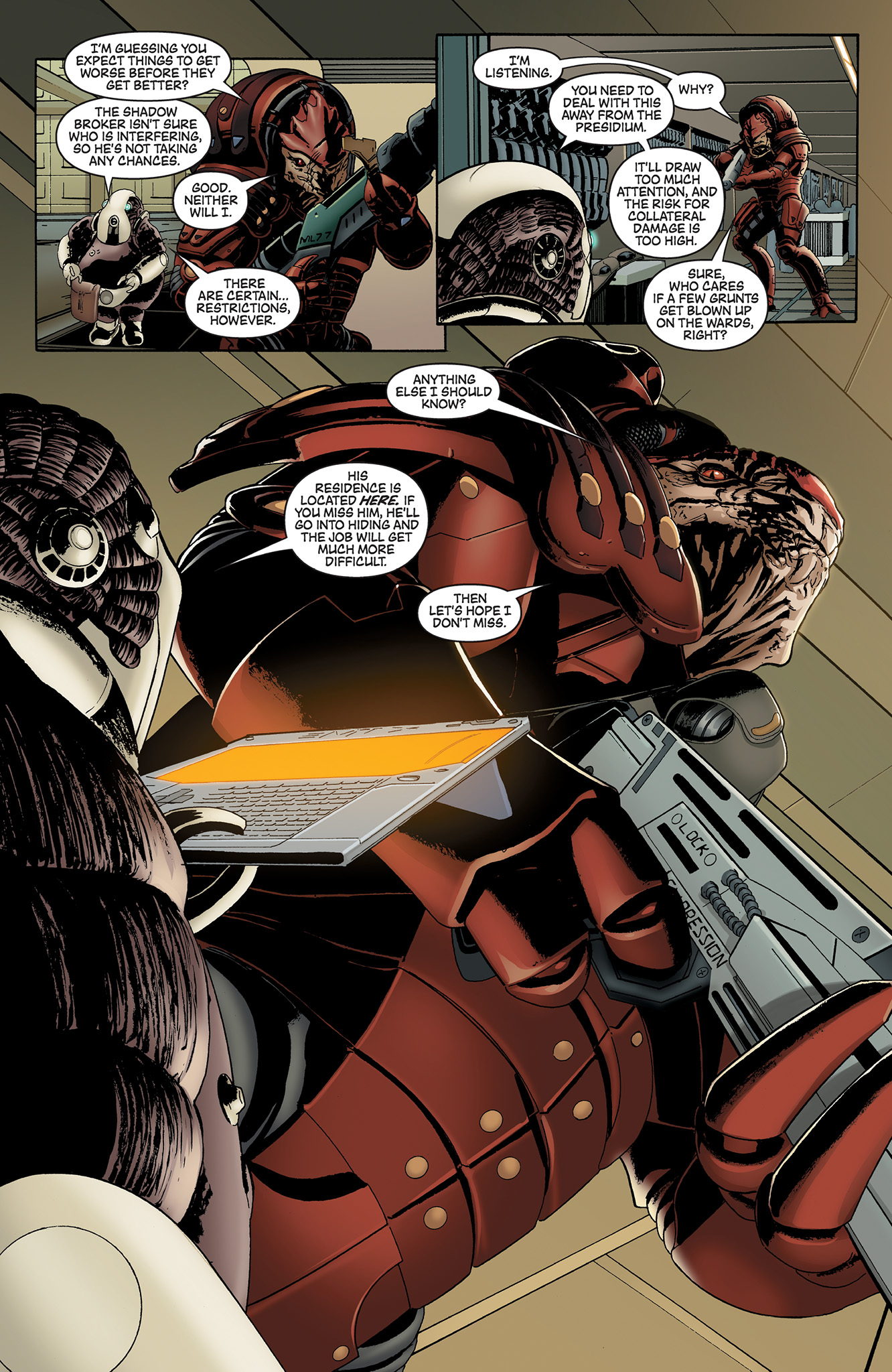 Read online Mass Effect: Foundation comic -  Issue #2 - 10