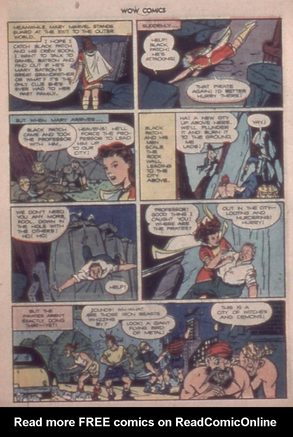 Read online Wow Comics comic -  Issue #36 - 9