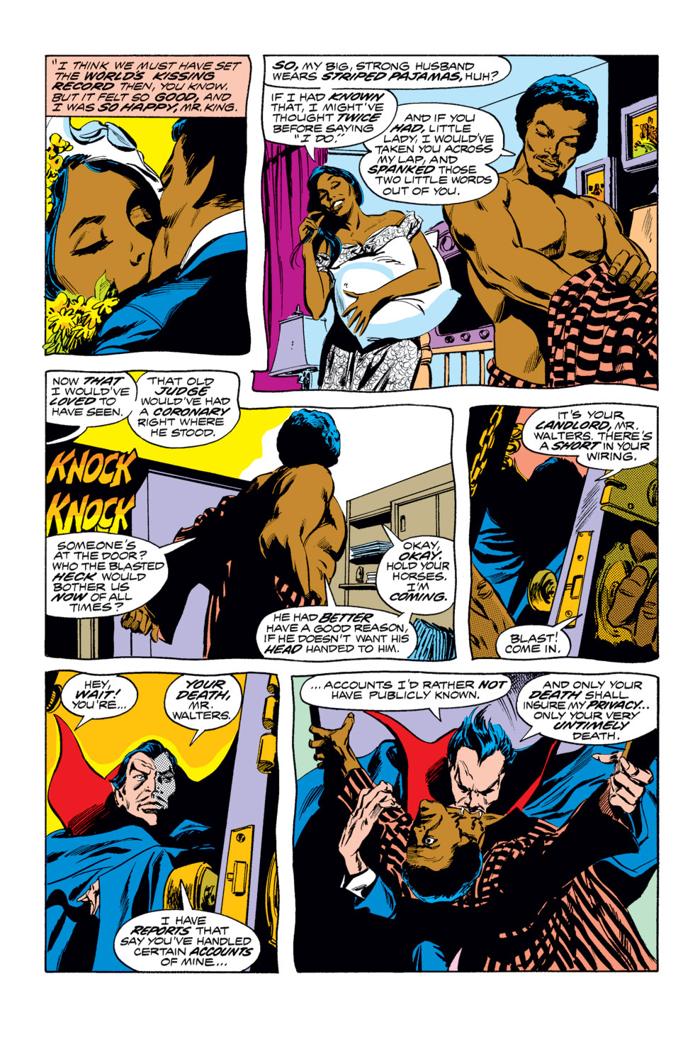 Read online Tomb of Dracula (1972) comic -  Issue #25 - 4