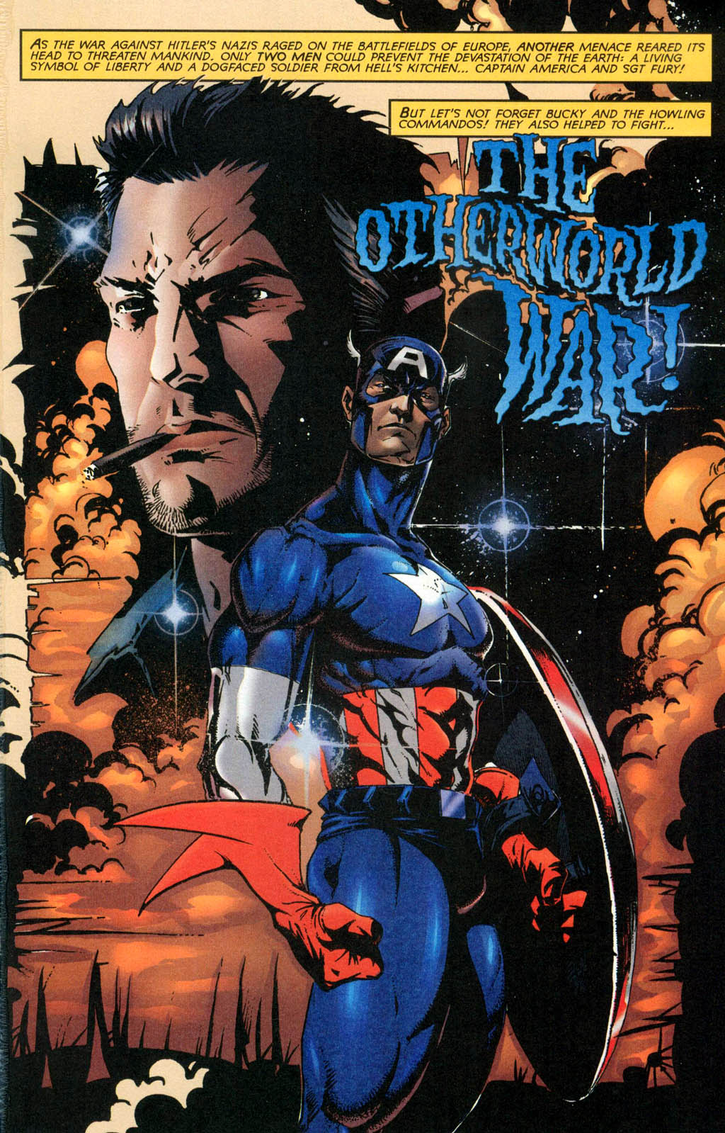 Read online Captain America/Nick Fury: The Otherworld War comic -  Issue # Full - 3