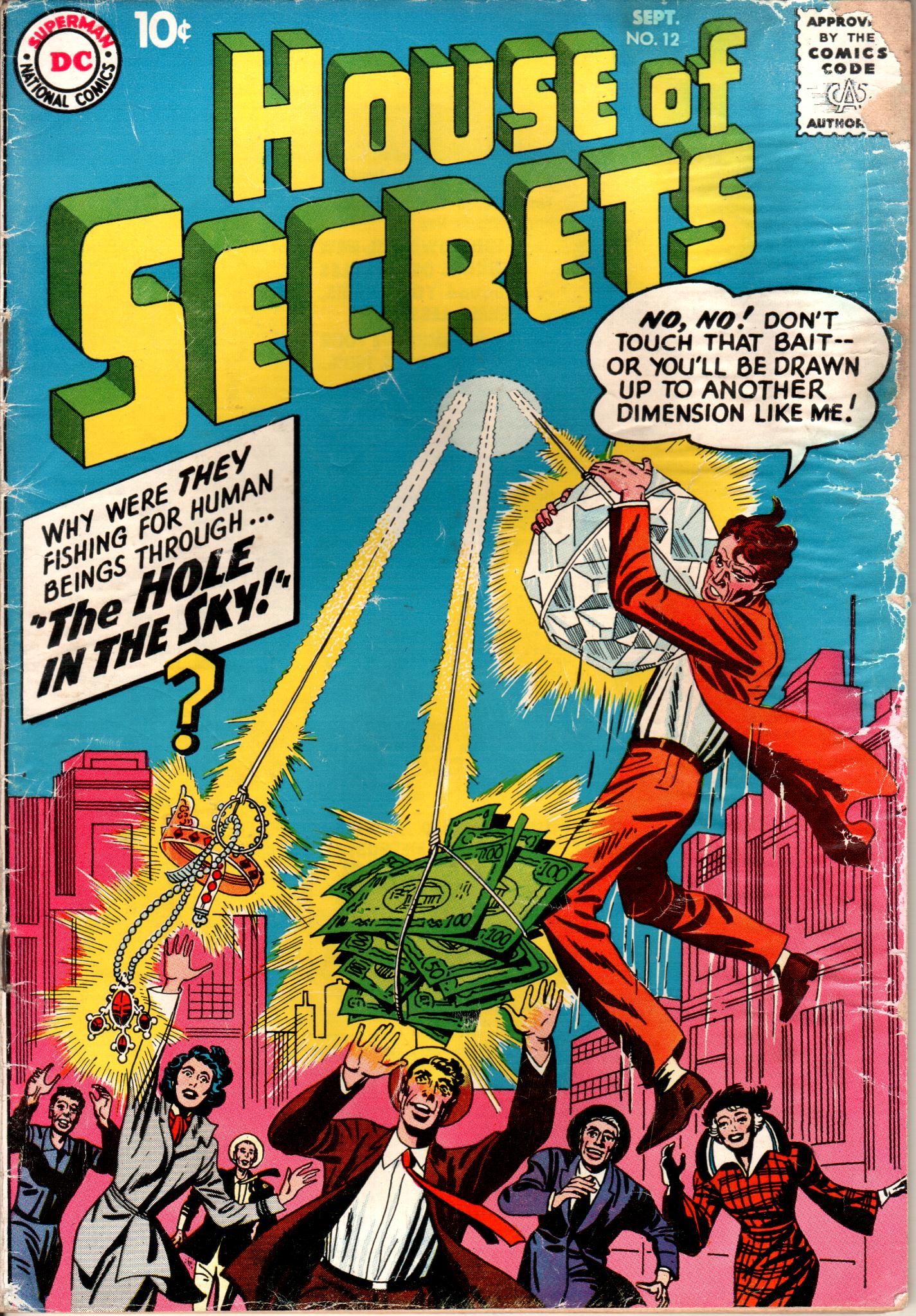 Read online House of Secrets (1956) comic -  Issue #12 - 1