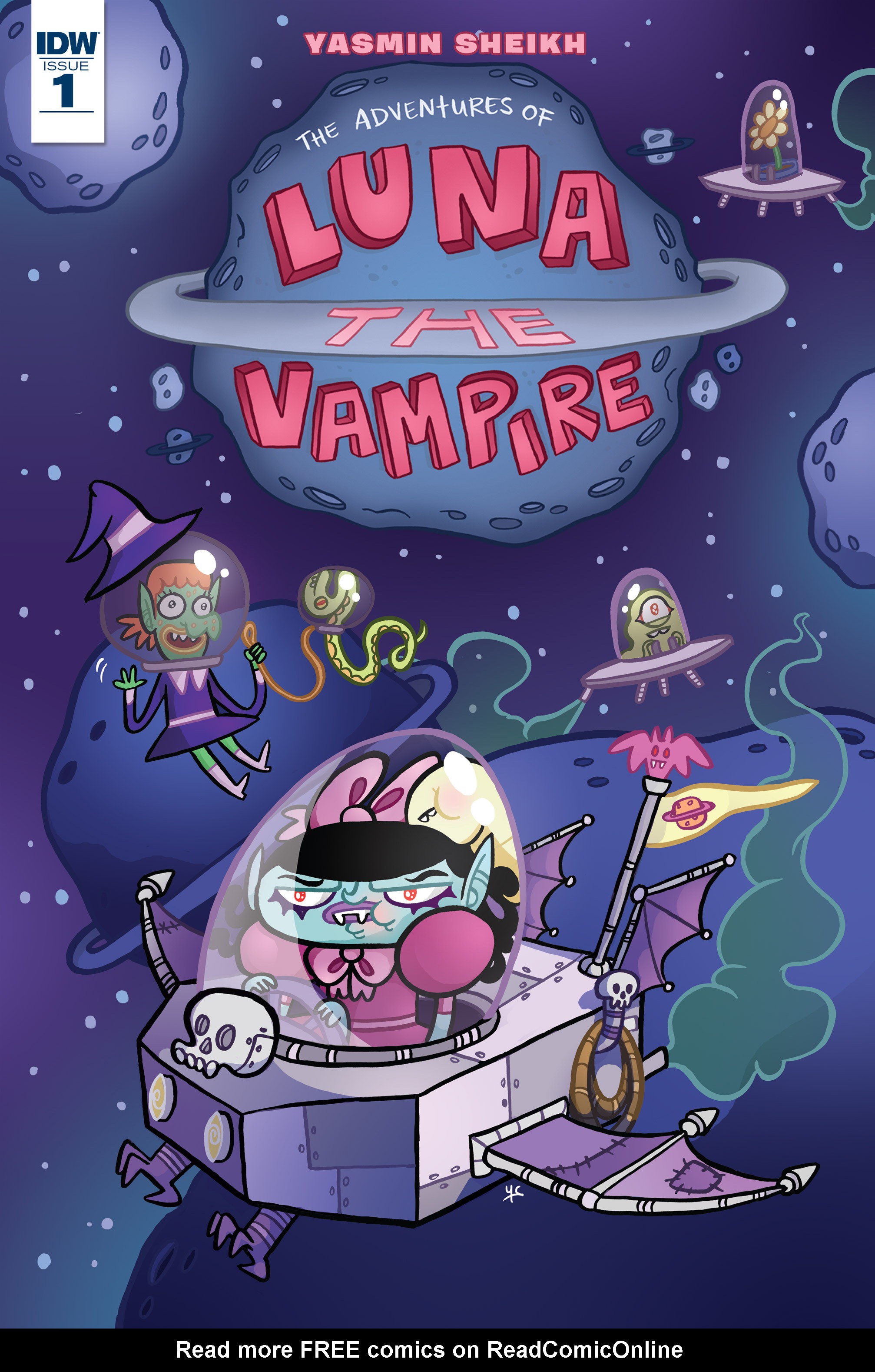 Read online Luna the Vampire comic -  Issue #1 - 1