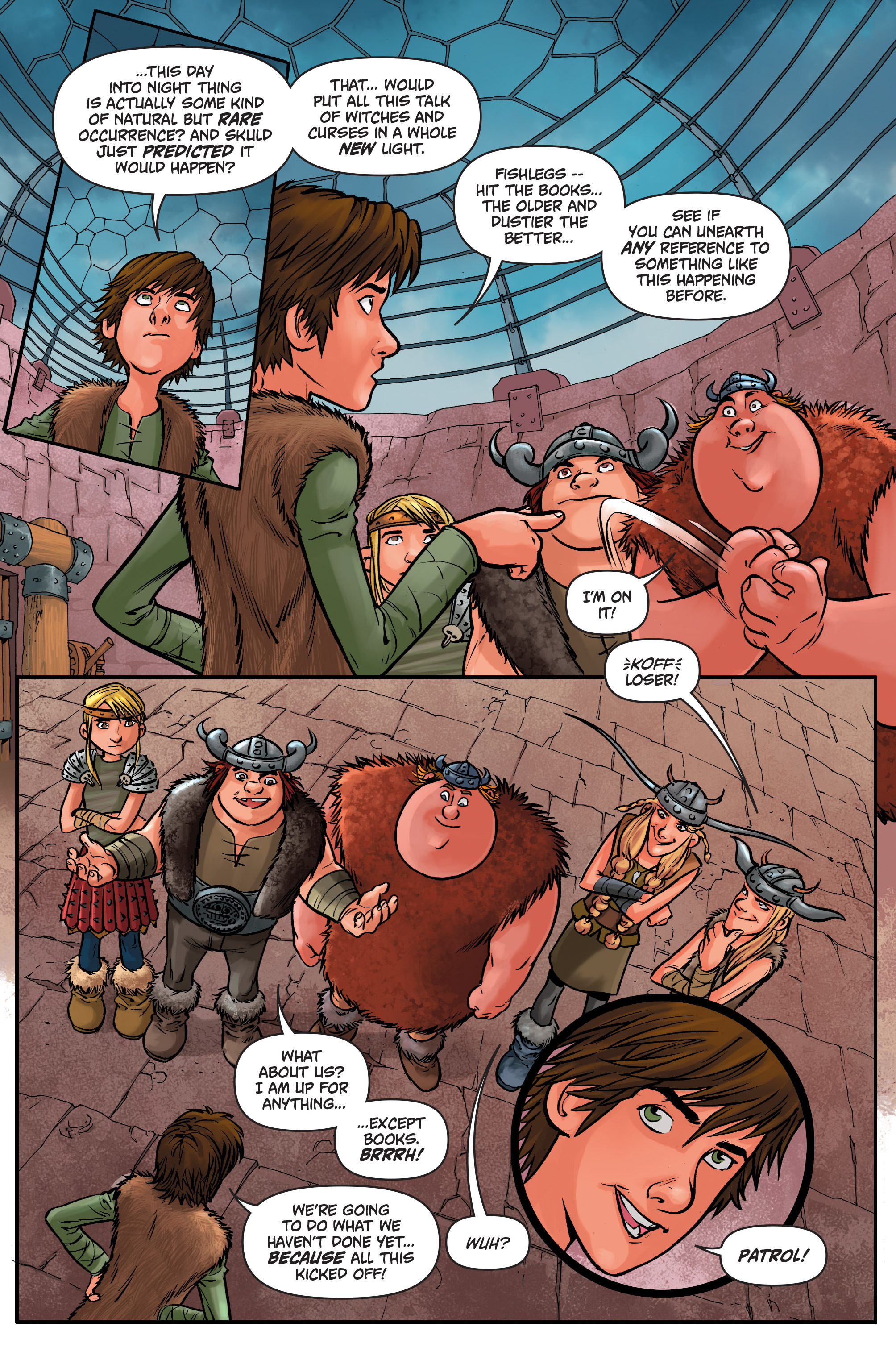 Read online DreamWorks Dragons: Defenders of Berk Collection: Fire & Ice comic -  Issue # TPB - 24