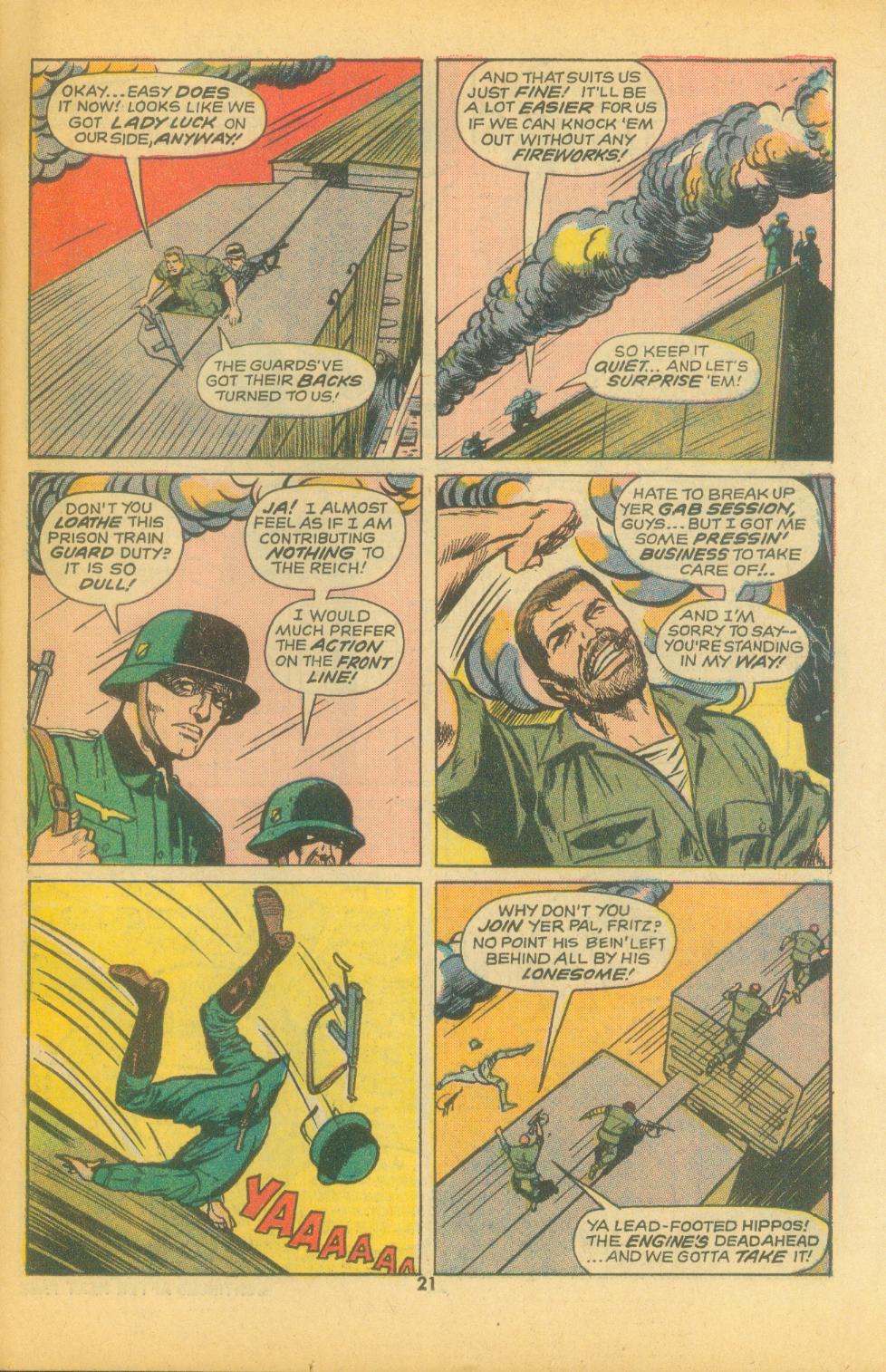 Read online Sgt. Fury comic -  Issue #106 - 23