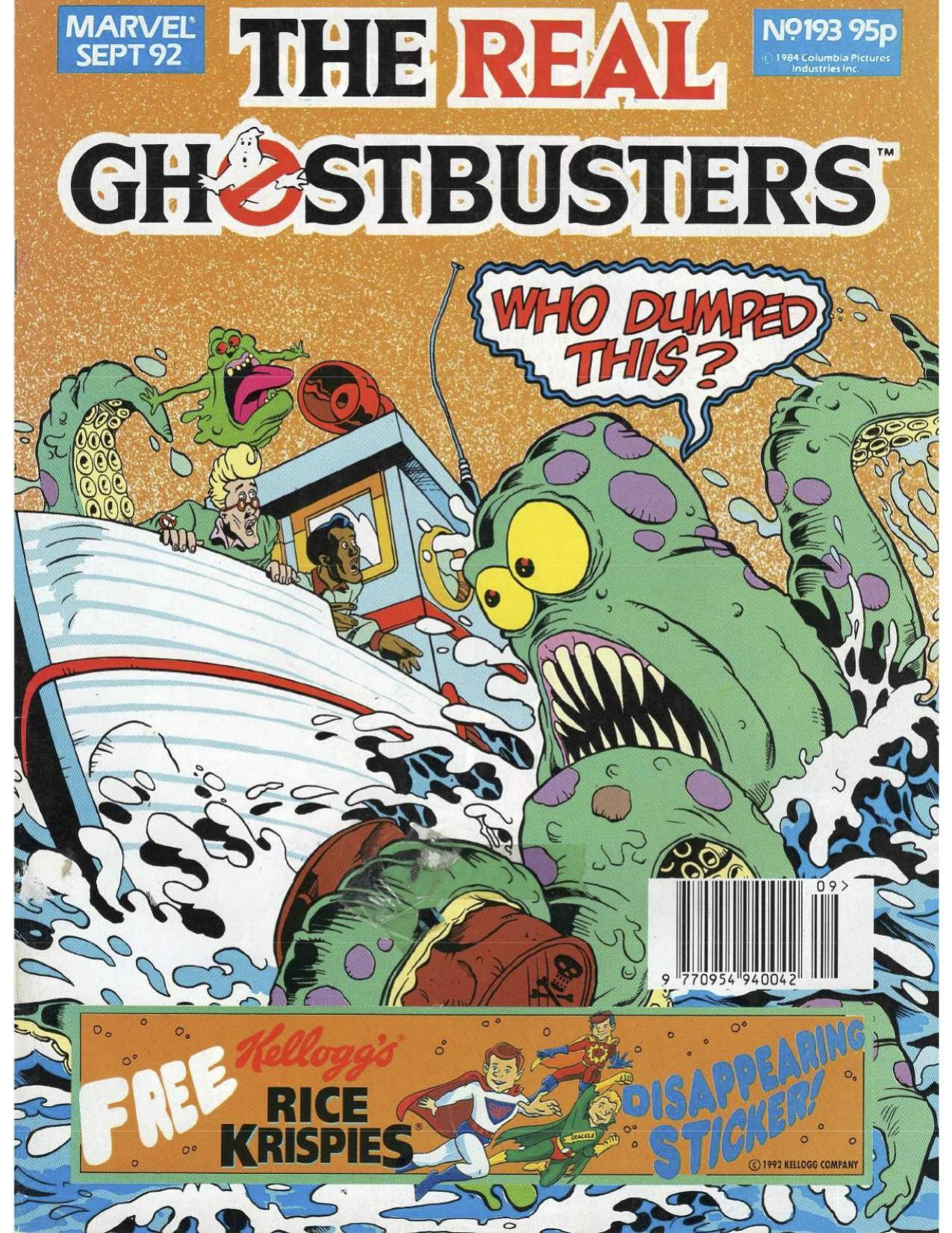 Read online The Real Ghostbusters comic -  Issue #193 - 1