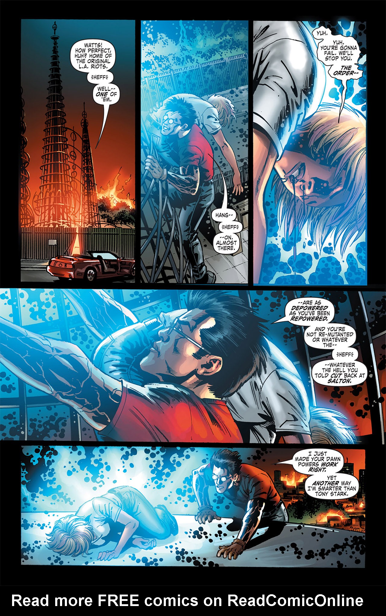 Read online The Order (2007) comic -  Issue #10 - 12