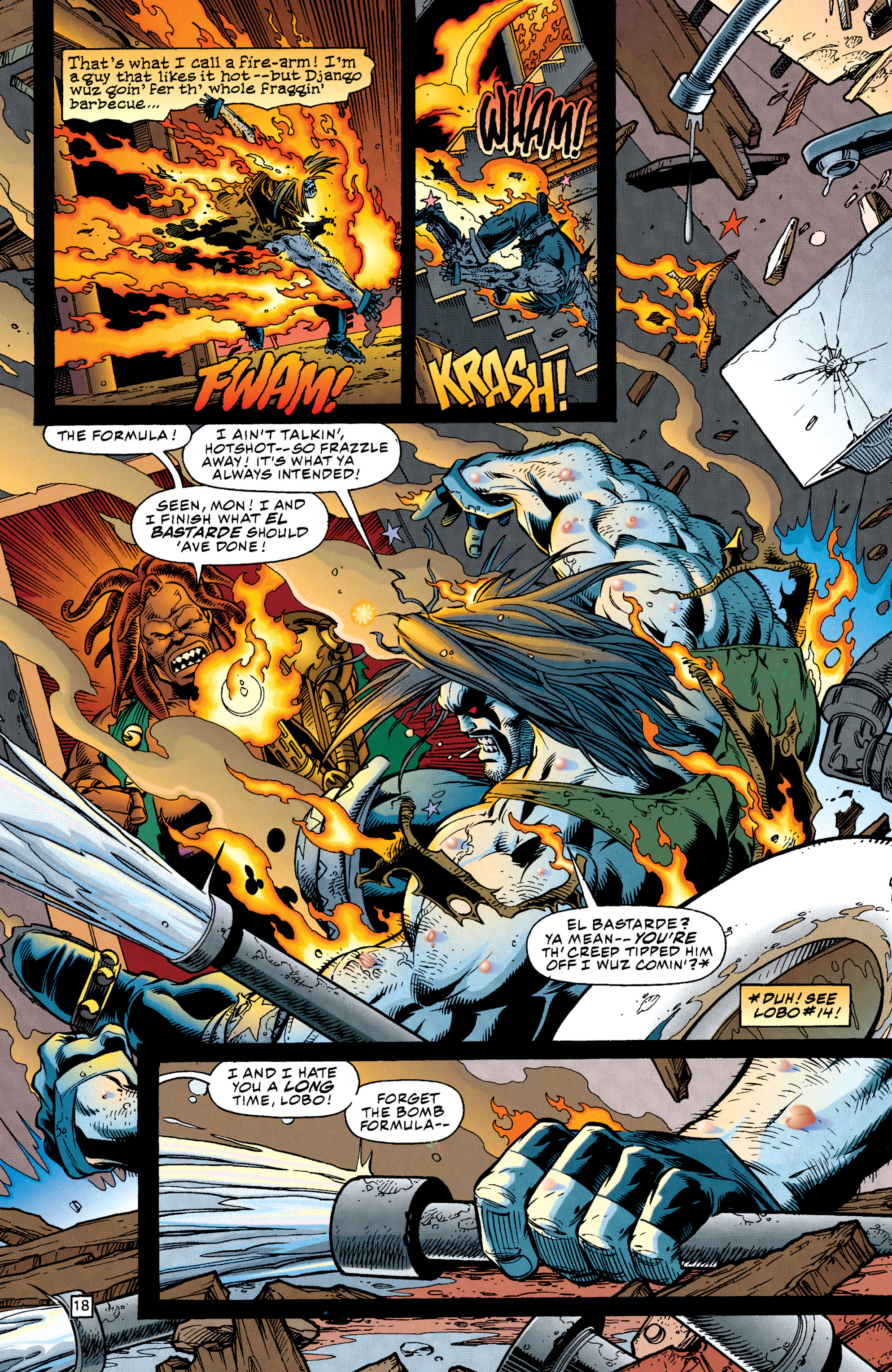Read online Lobo (1993) comic -  Issue #18 - 19