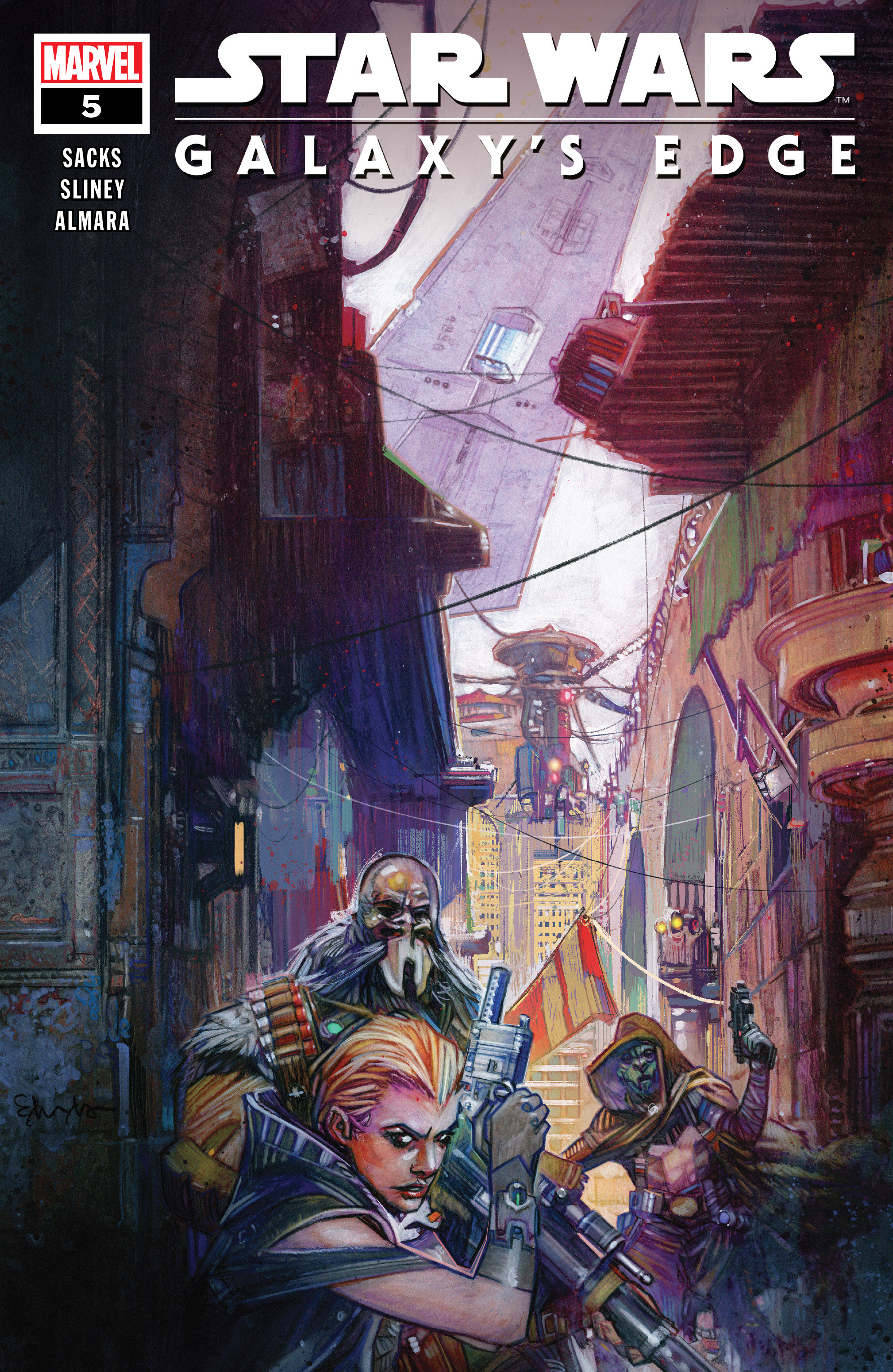 Read online Star Wars: Galaxy's Edge comic -  Issue #5 - 1