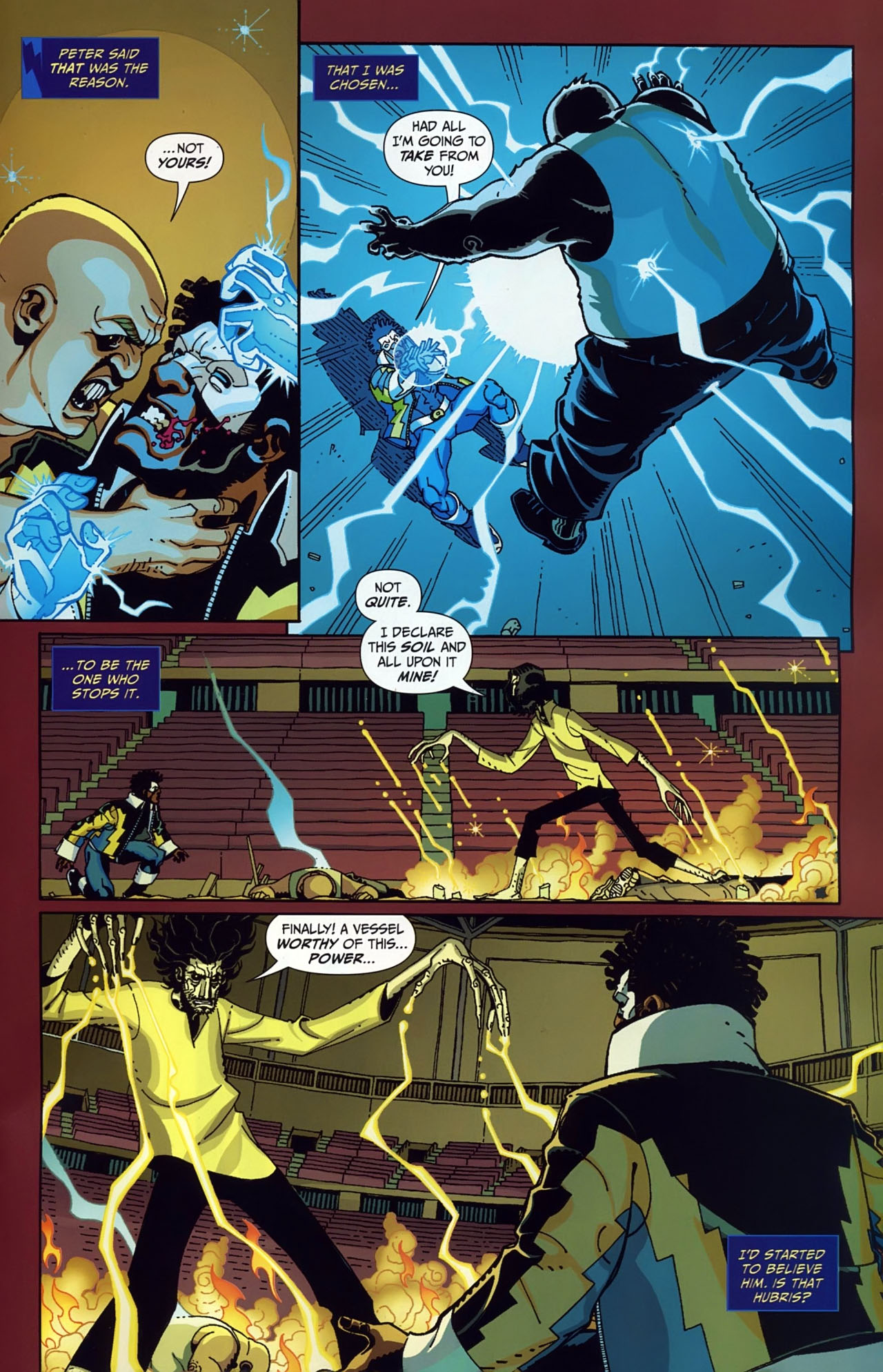 Read online Black Lightning: Year One comic -  Issue #6 - 17