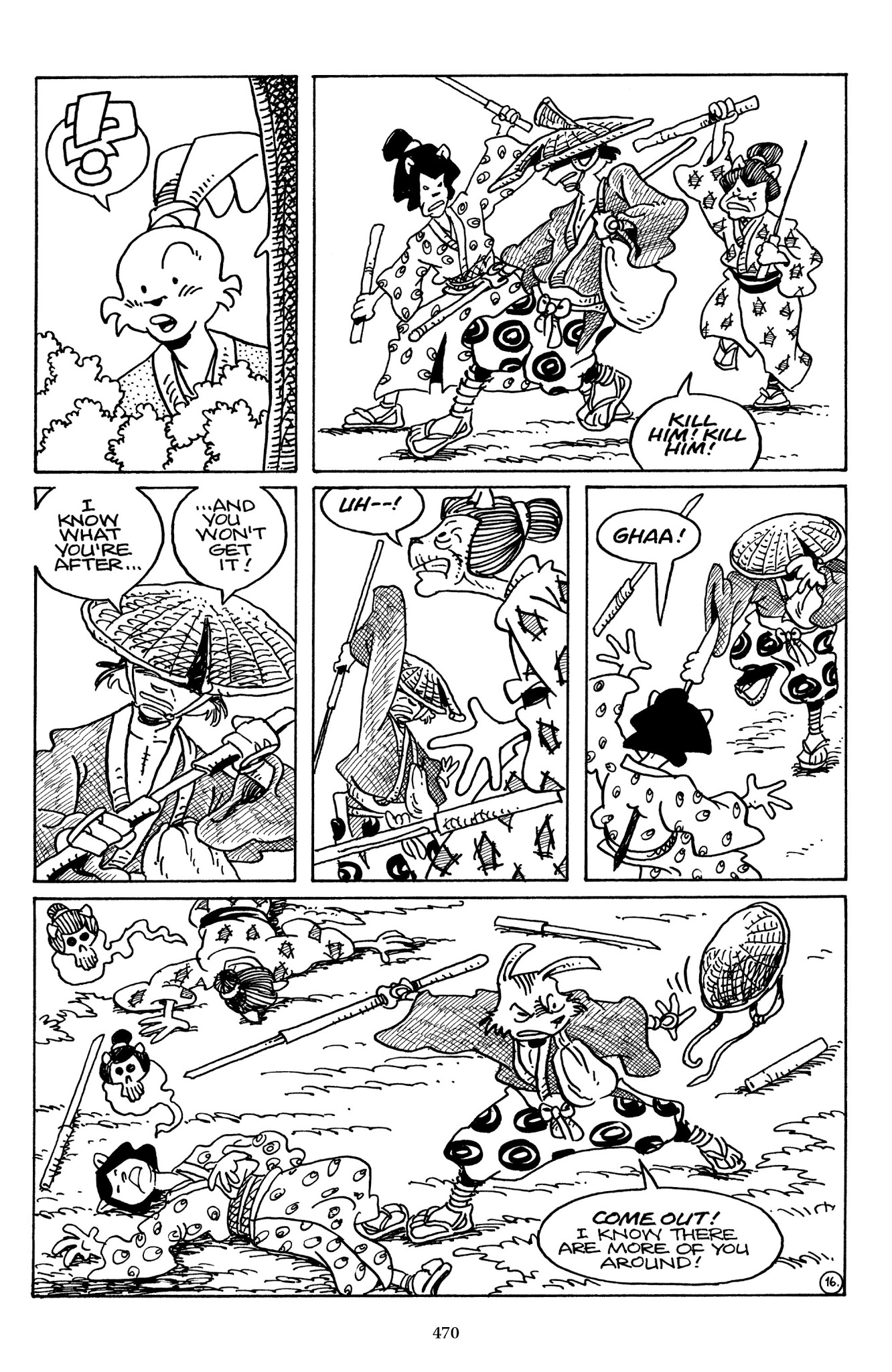 Read online The Usagi Yojimbo Saga comic -  Issue # TPB 6 - 467