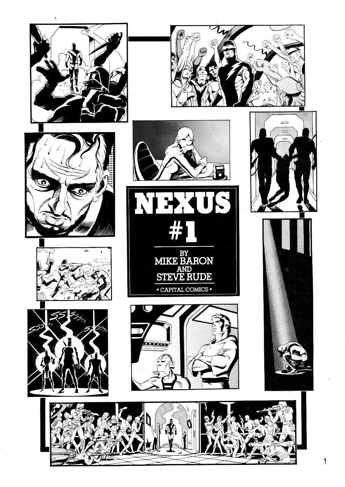 Read online Nexus comic -  Issue #1 - 3