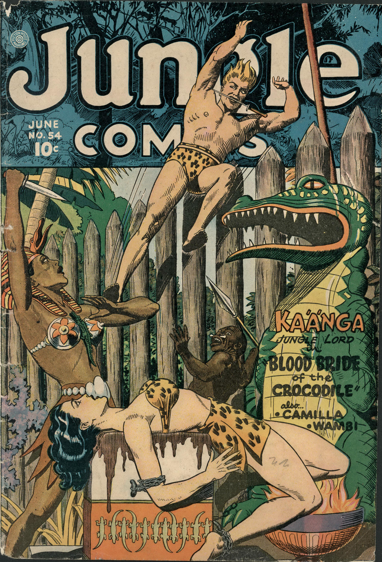 Read online Jungle Comics comic -  Issue #54 - 1