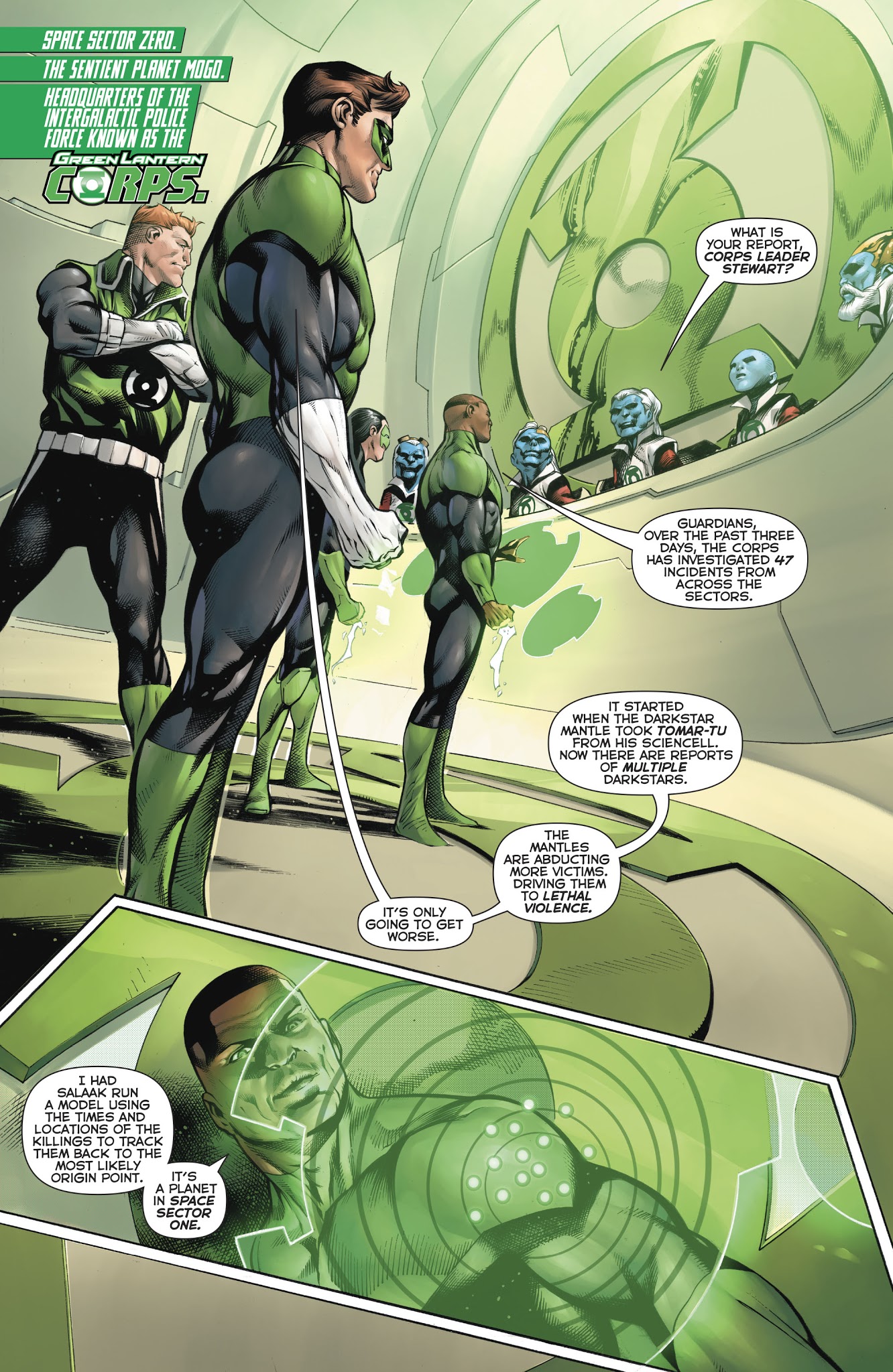 Read online Hal Jordan And The Green Lantern Corps comic -  Issue #43 - 5