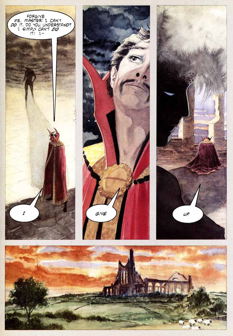 Read online Marvel Graphic Novel comic -  Issue #23 - Dr. Strange Into Shamballa - 52