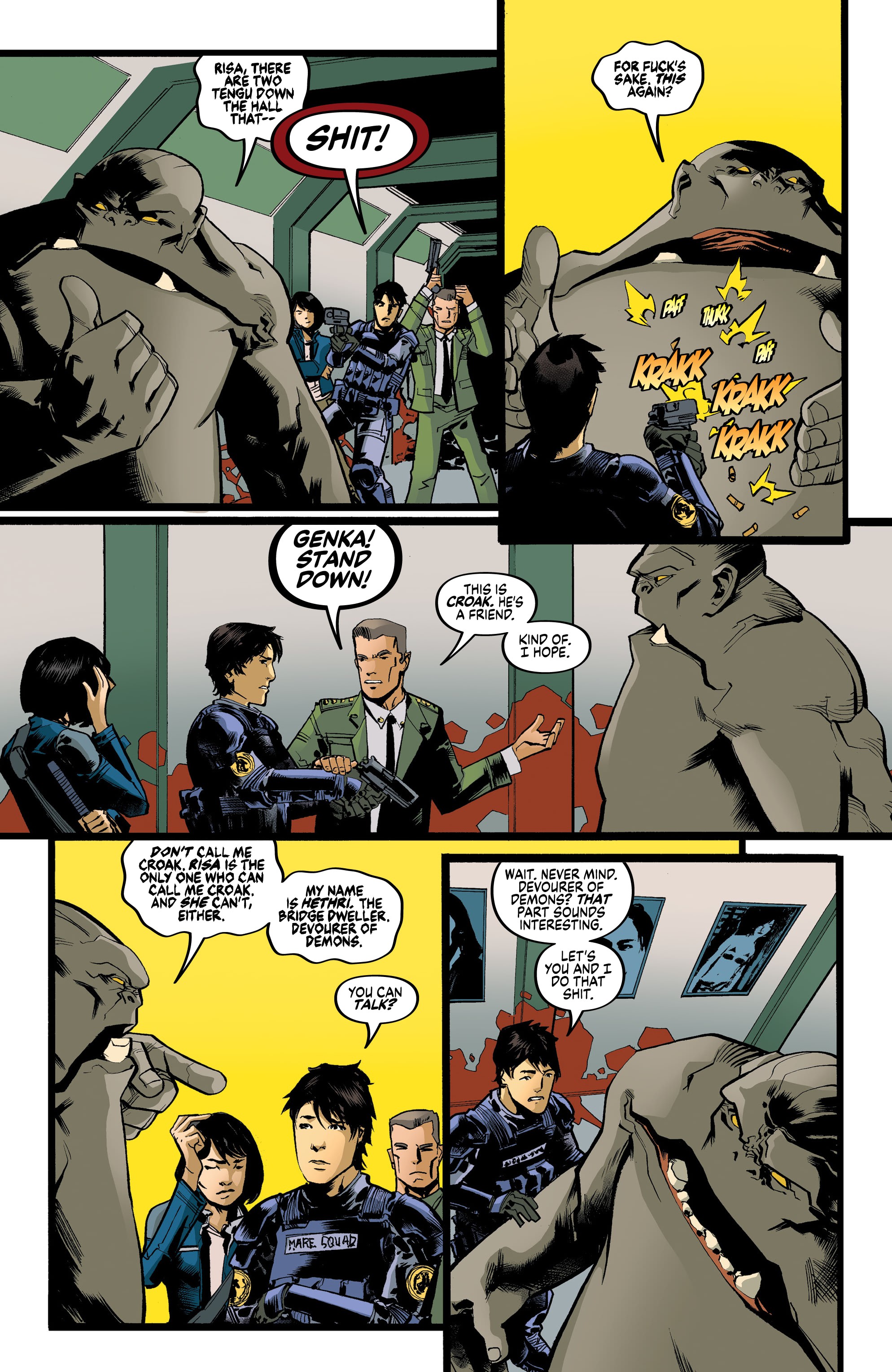 Read online My Date With Monsters comic -  Issue #5 - 7