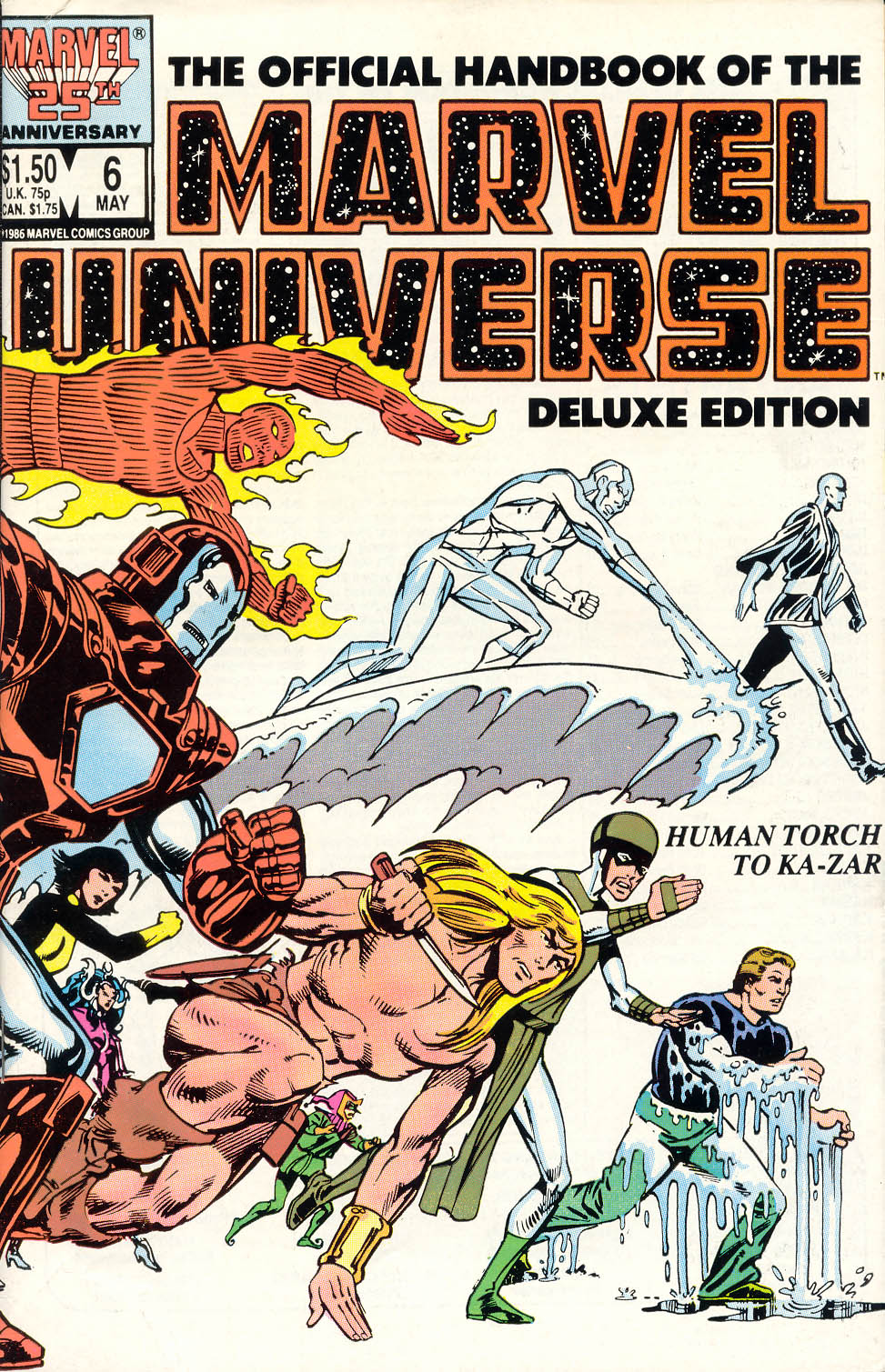 Read online The Official Handbook of the Marvel Universe Deluxe Edition comic -  Issue #6 - 1
